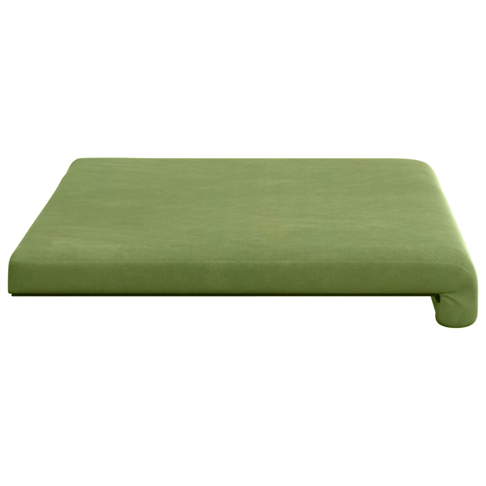 Cuscino per panchina Velluto Verde chiaro Profondità 35 cm
