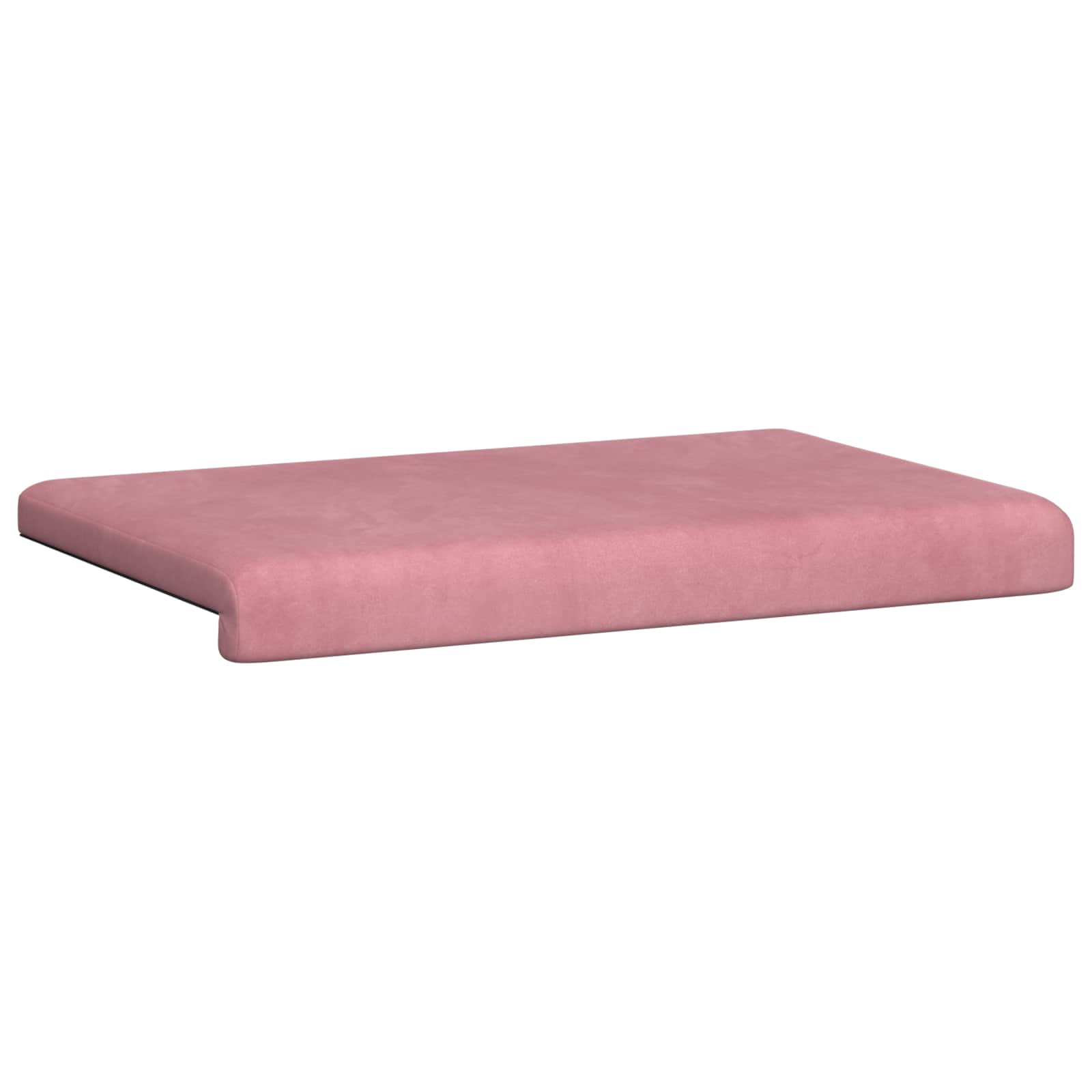 Cuscino per panchina Velluto Rosa Profondità 35 cm