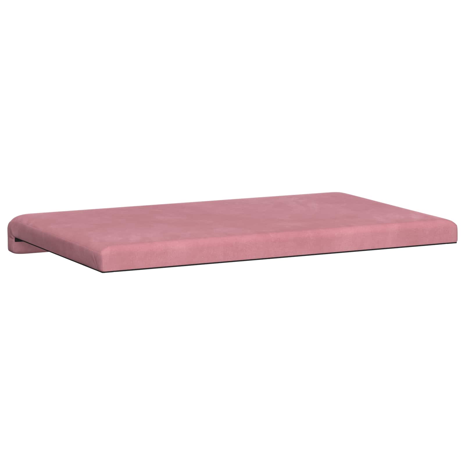 Cuscino per panchina Velluto Rosa Profondità 35 cm