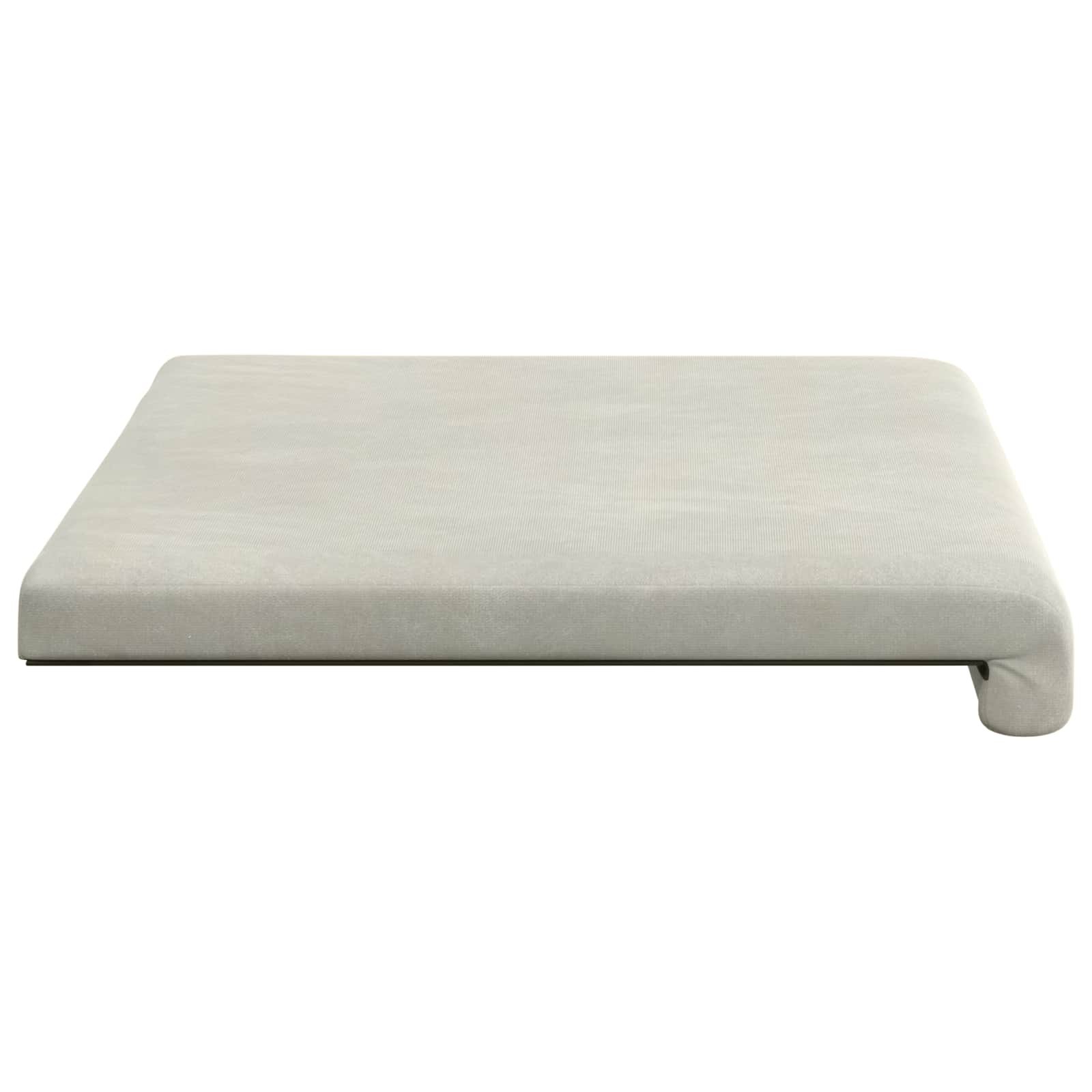 Cuscino per panchina Velluto Crema Profondità 35 cm