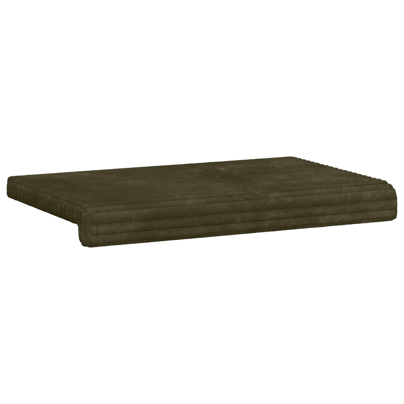 Cuscino per panchina Corduroy Morbido Verde Profondità 35 cm