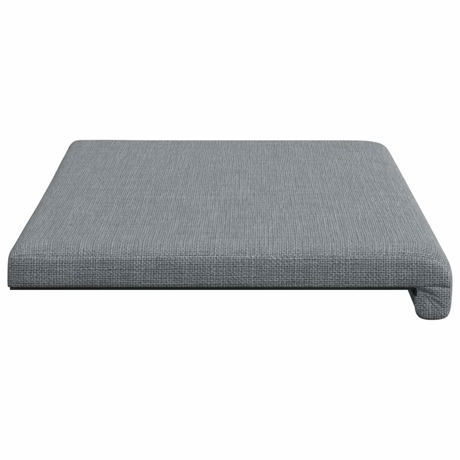 Cuscino per panchina Tessuto Grigio Chiaro Profondità 35 cm