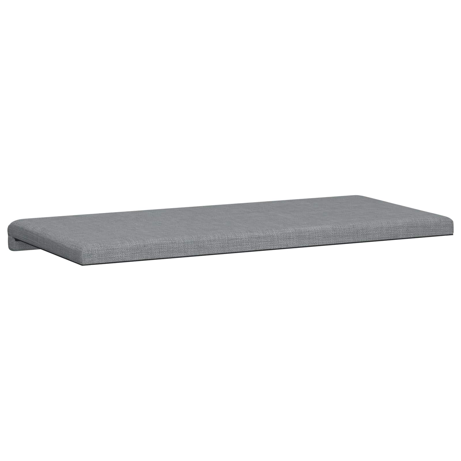 Cuscino per panchina Tessuto Grigio Chiaro Profondità 35 cm