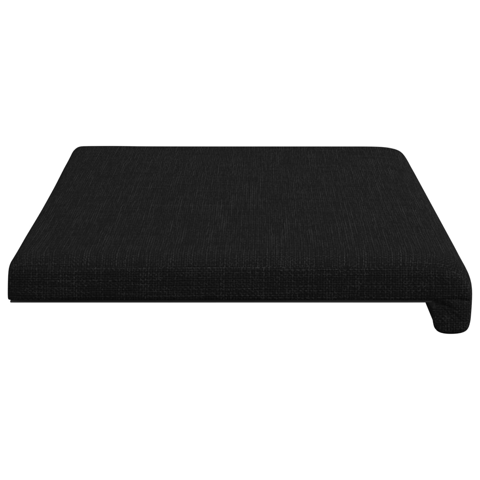Cuscino per panchina Tessuto Nero Profondità 35 cm