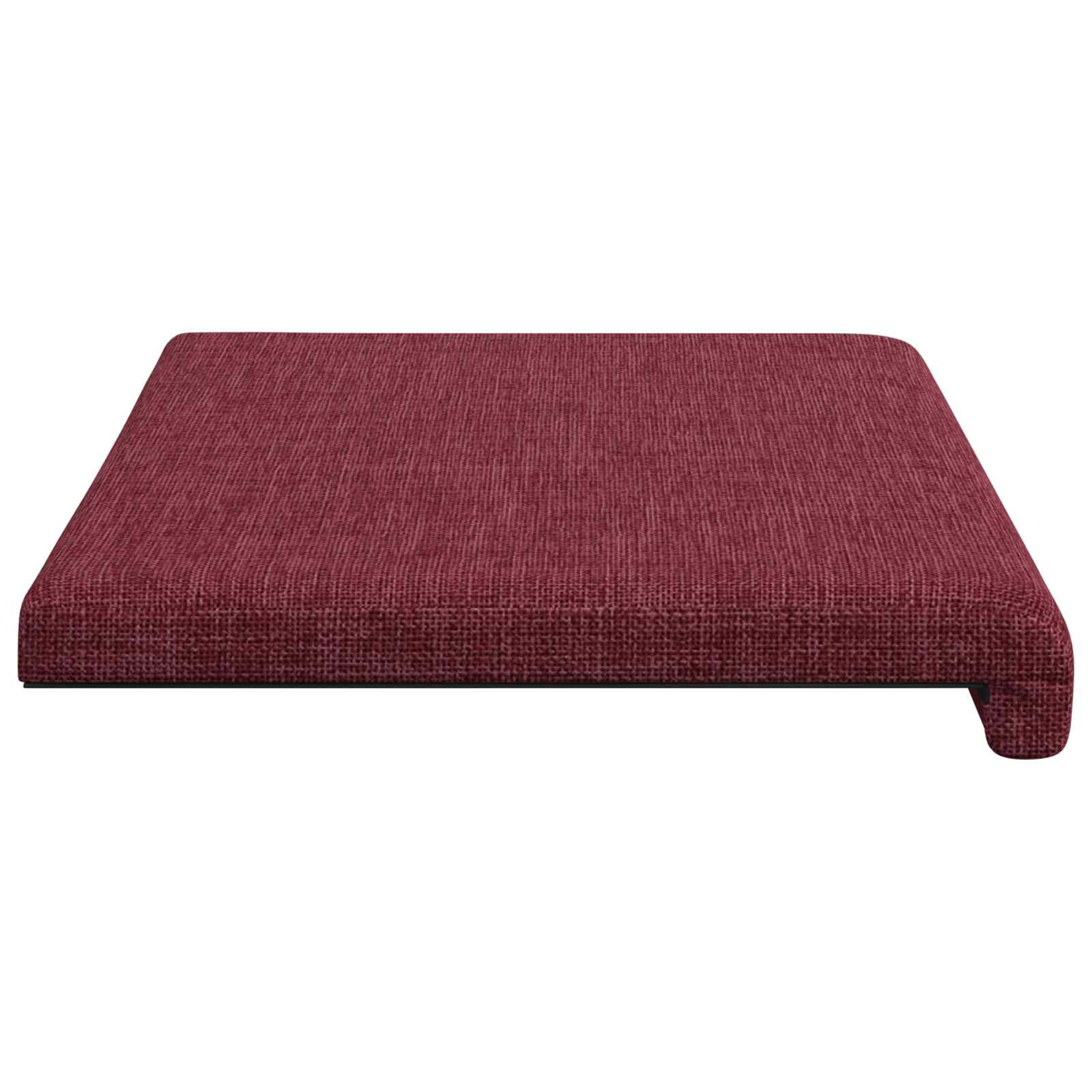Cuscino per panchina Tessuto Rosso Vino Profondità 35 cm