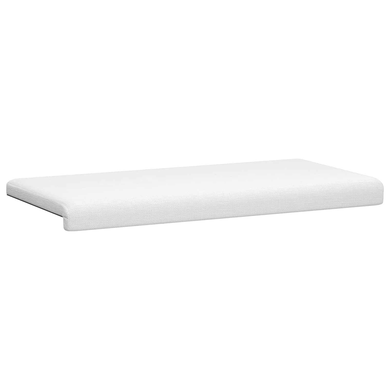 Cuscino per panchina Tessuto Bianco Profondità 35 cm