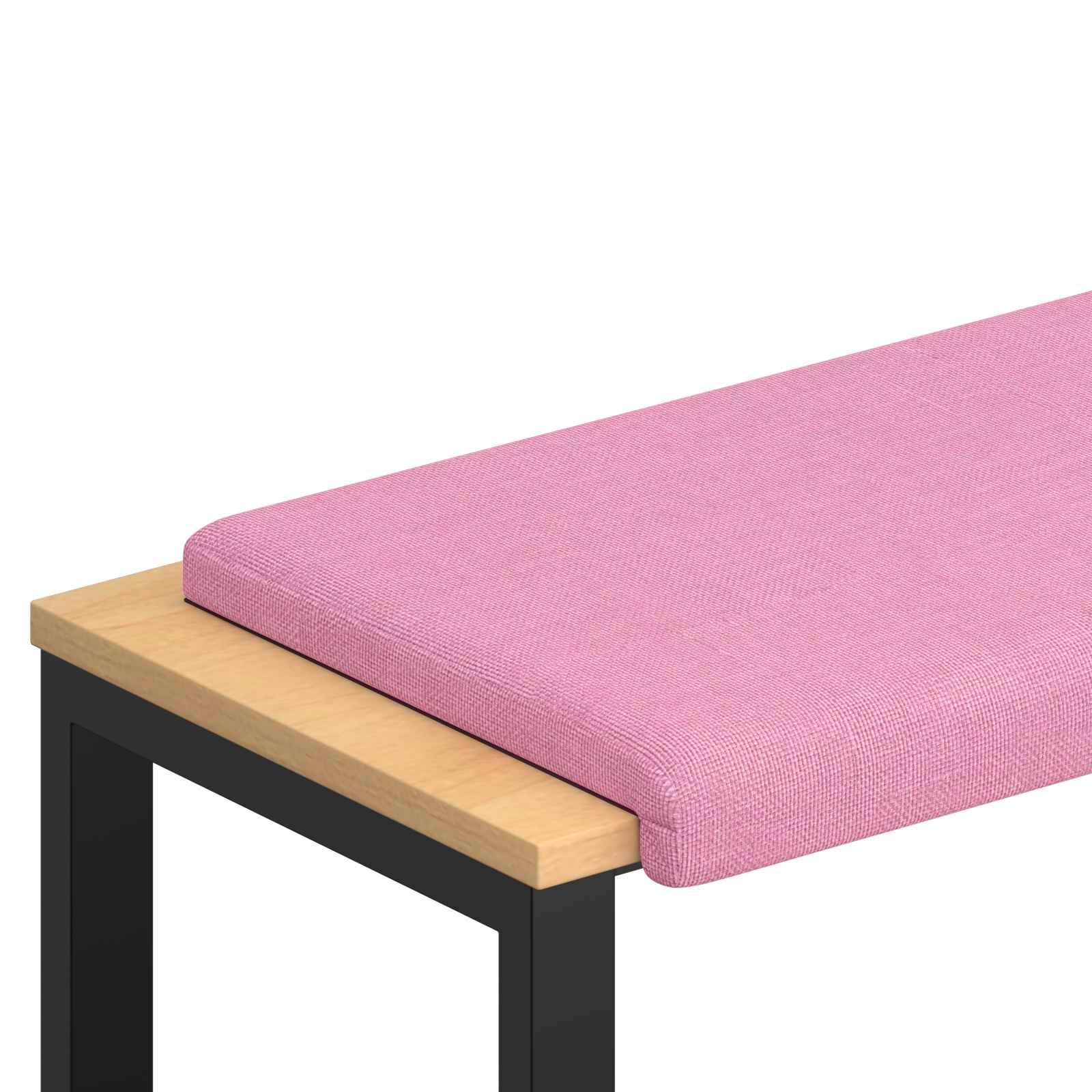Cuscino per panchina Tessuto Rosa Profondità 35 cm