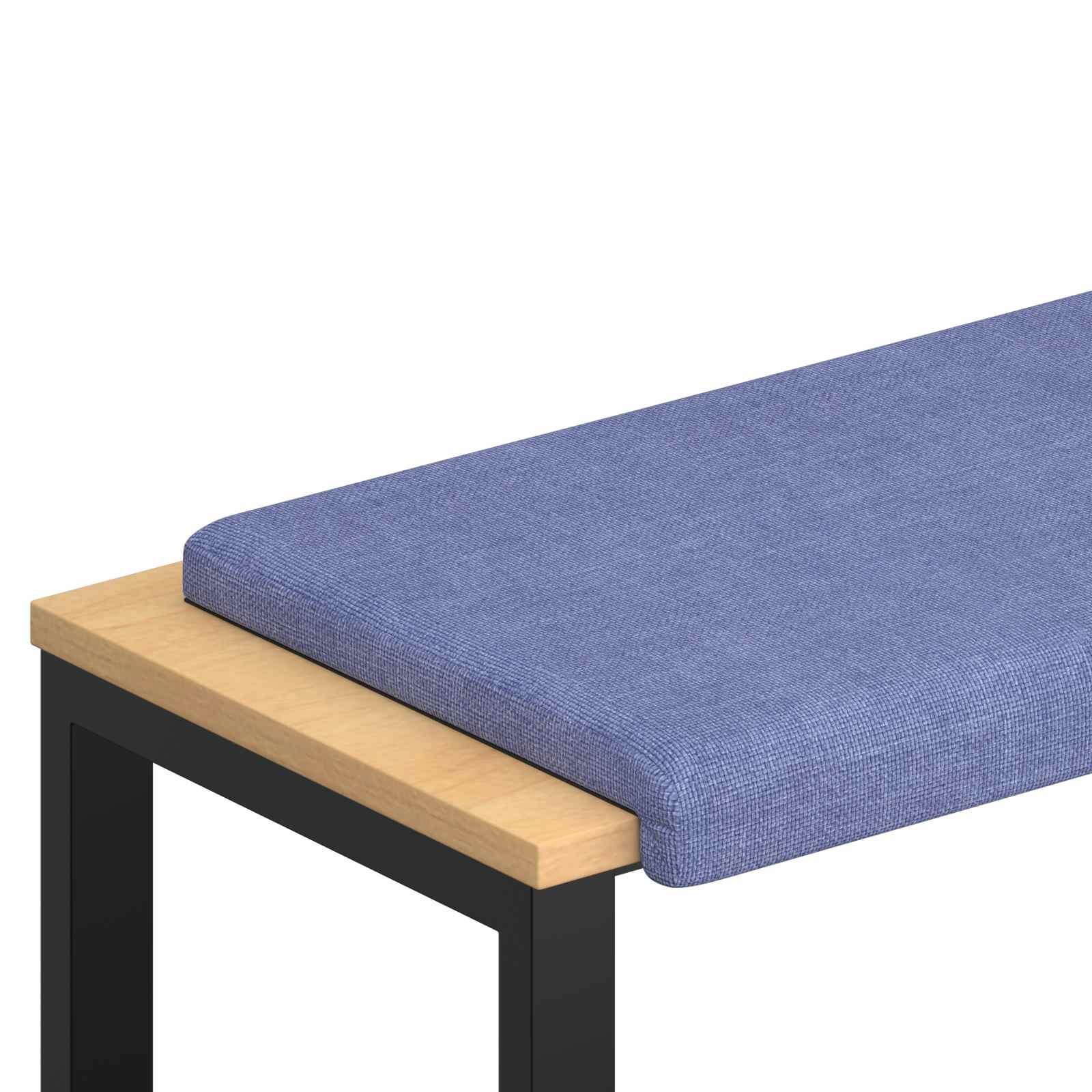 Cuscino per panchina Tessuto Blu jeans Profondità 35 cm