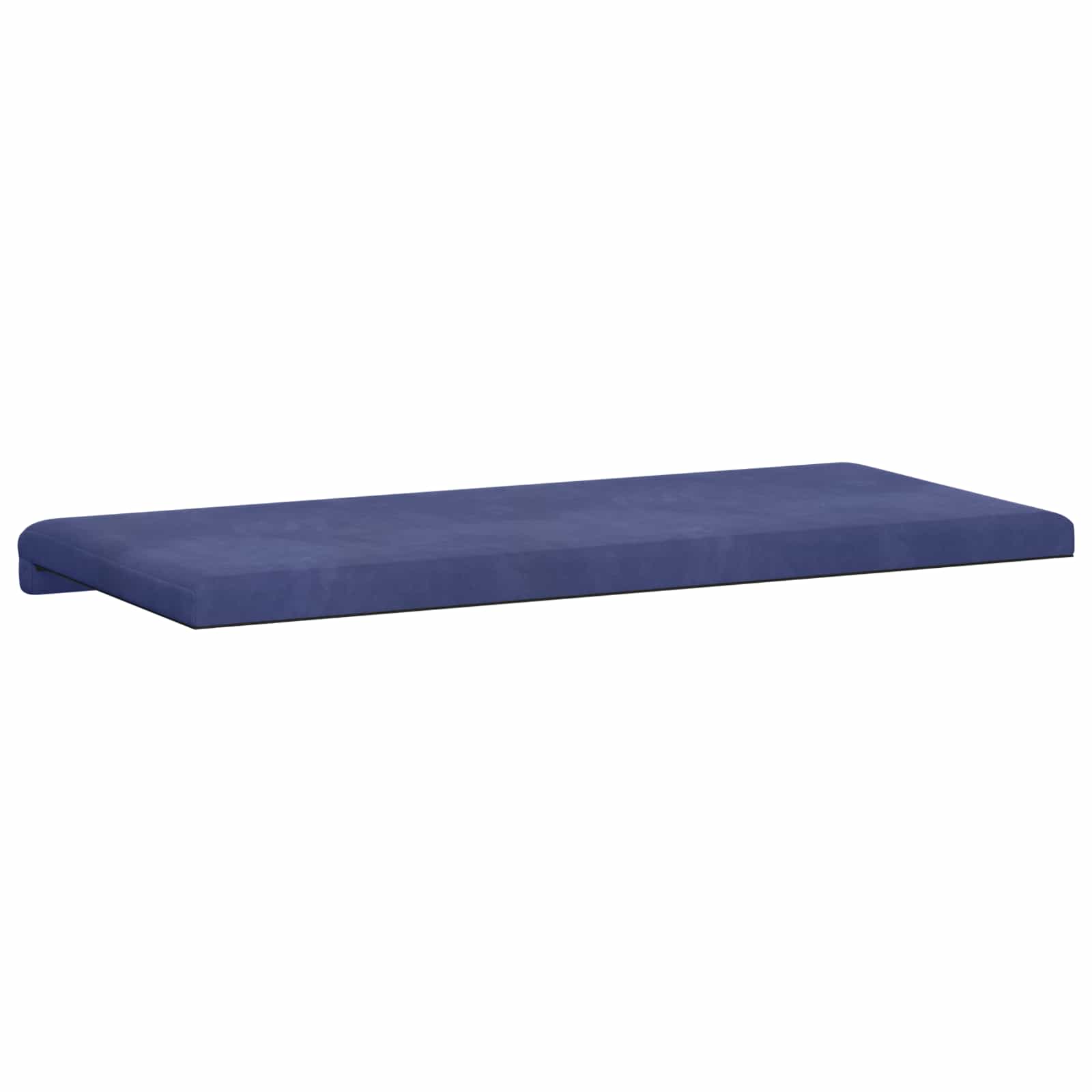 Cuscino per panchina Velluto Blu Polizia Profondità 35 cm