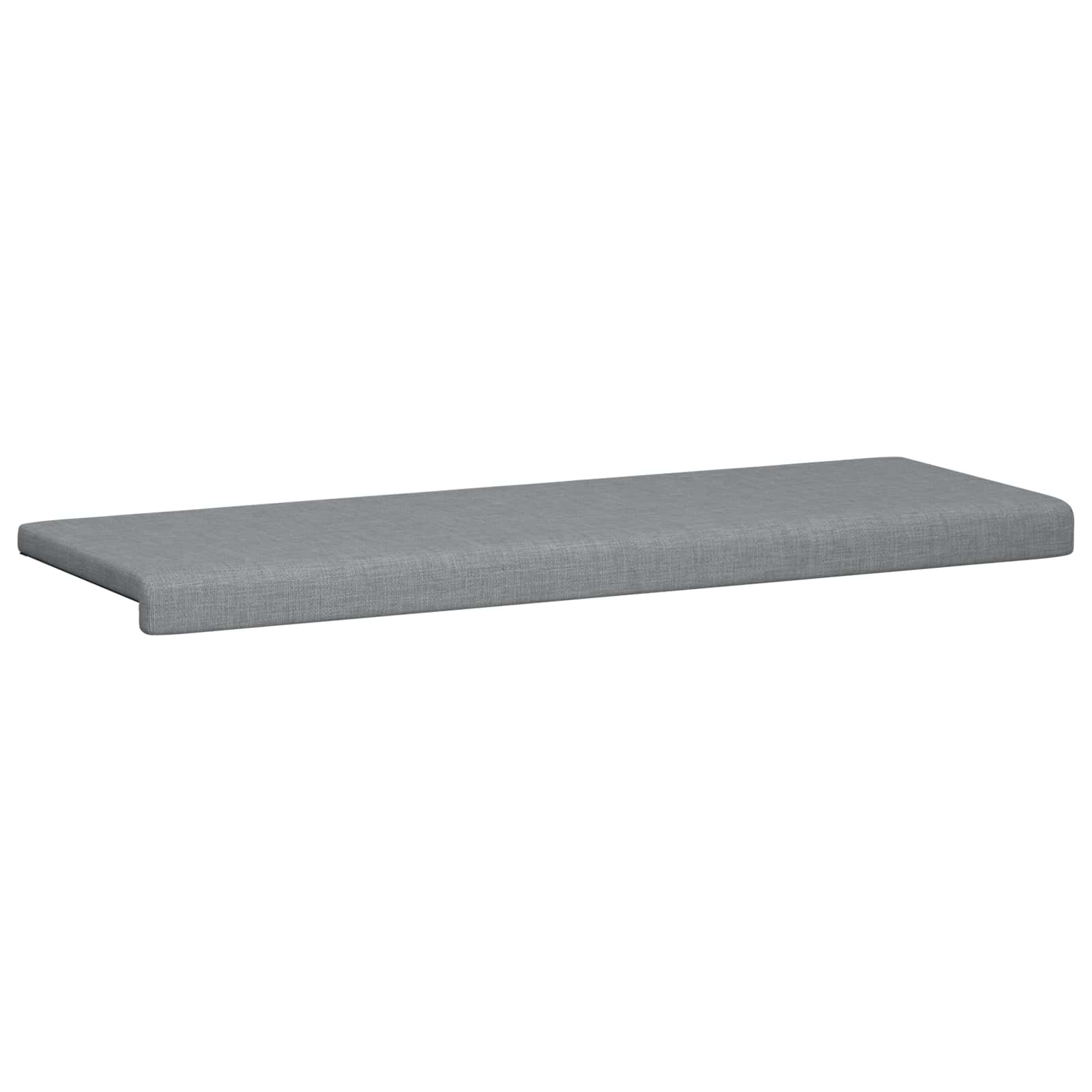 Cuscino per panchina Tessuto Grigio Chiaro Profondità 35 cm