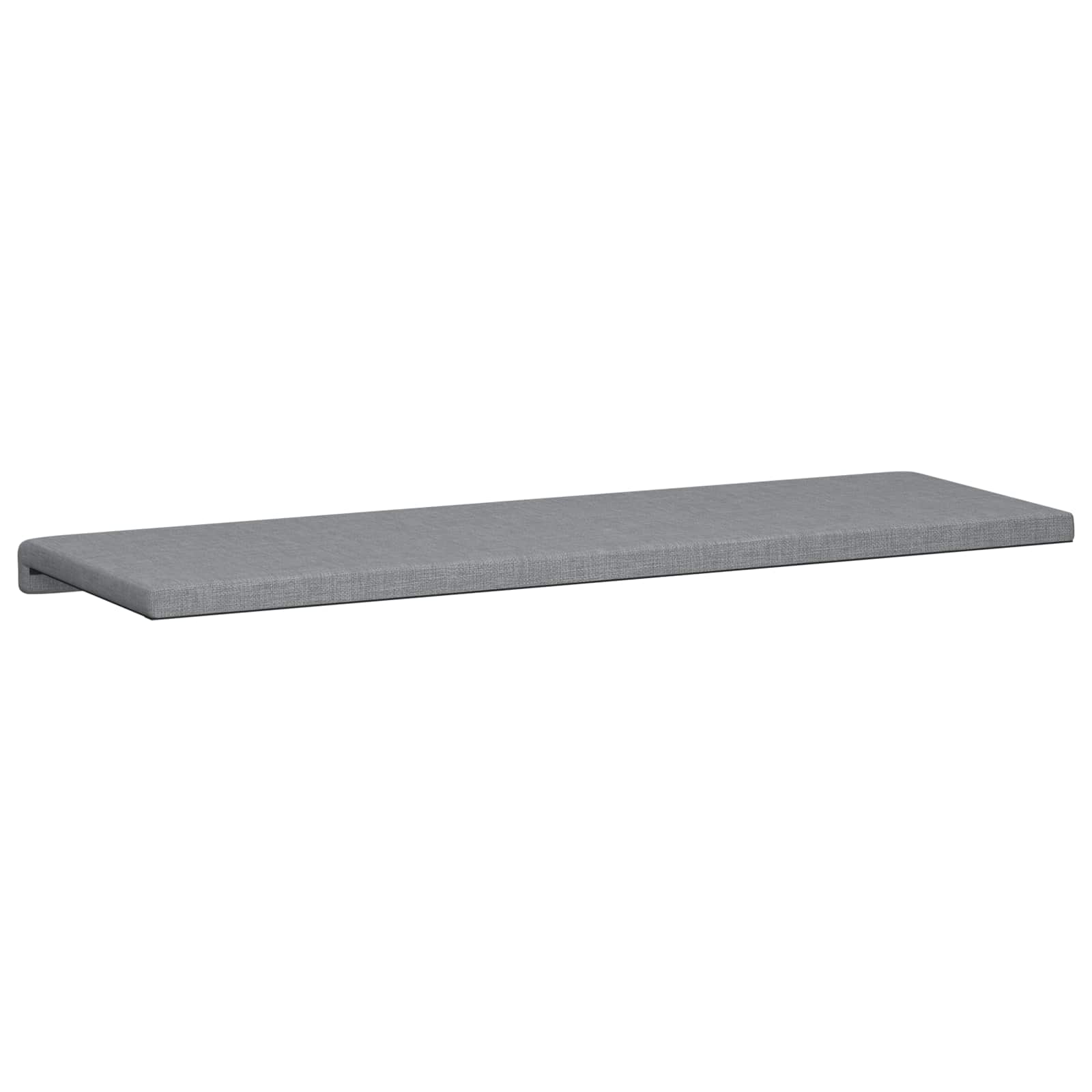 Cuscino per panchina Tessuto Grigio Chiaro Profondità 35 cm