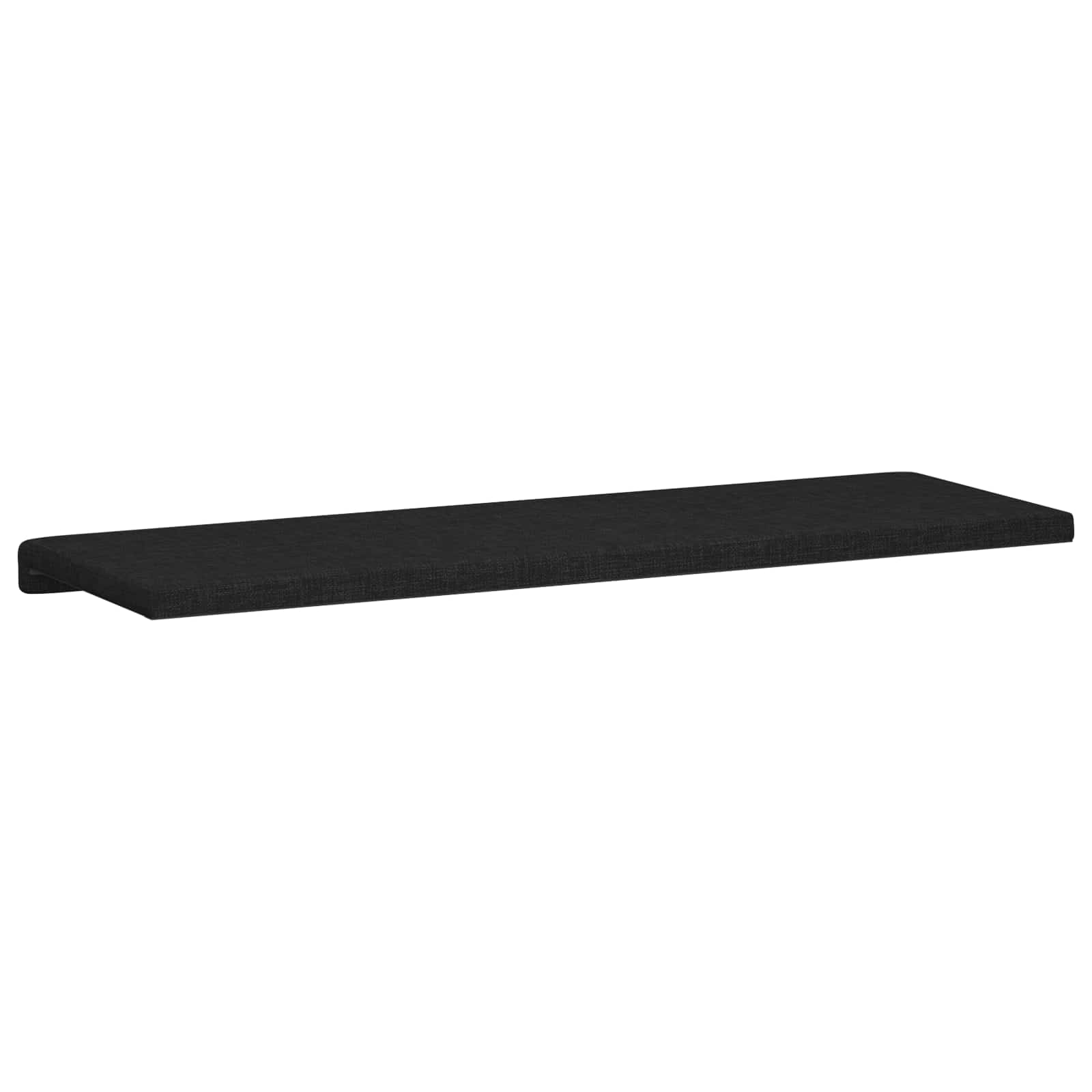 Cuscino per panchina Tessuto Nero Profondità 35 cm