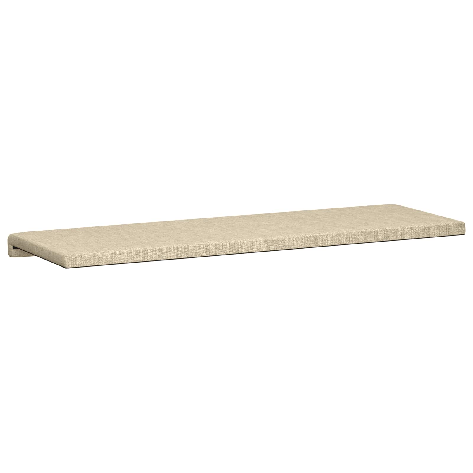 Cuscino per panchina Tessuto Crema Profondità 35 cm