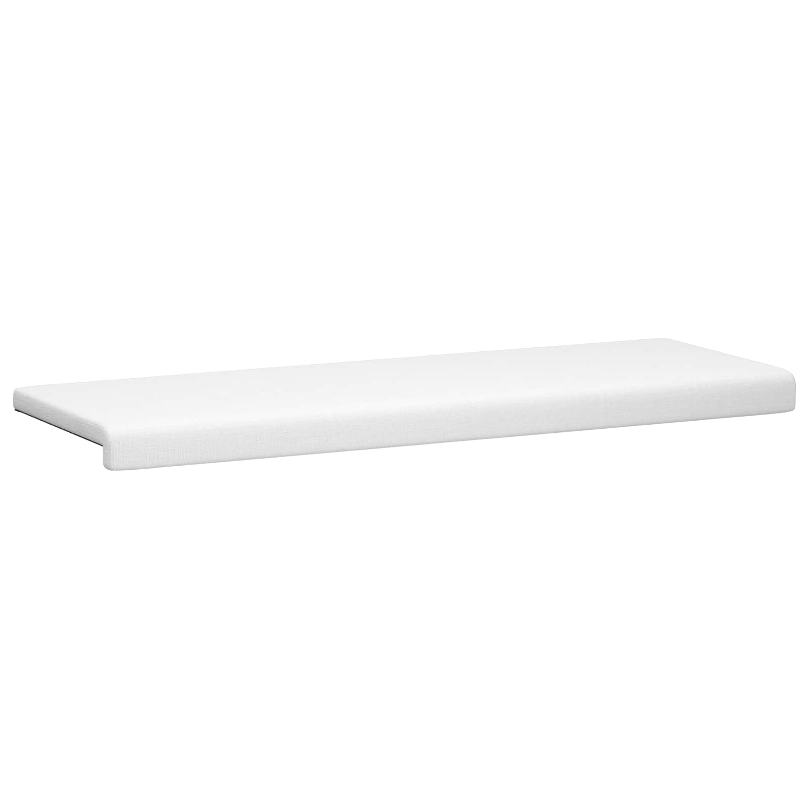 Cuscino per panchina Tessuto Bianco Profondità 35 cm