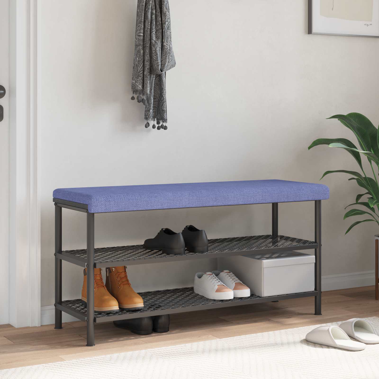 Cuscino per panchina Tessuto Blu jeans Profondità 35 cm