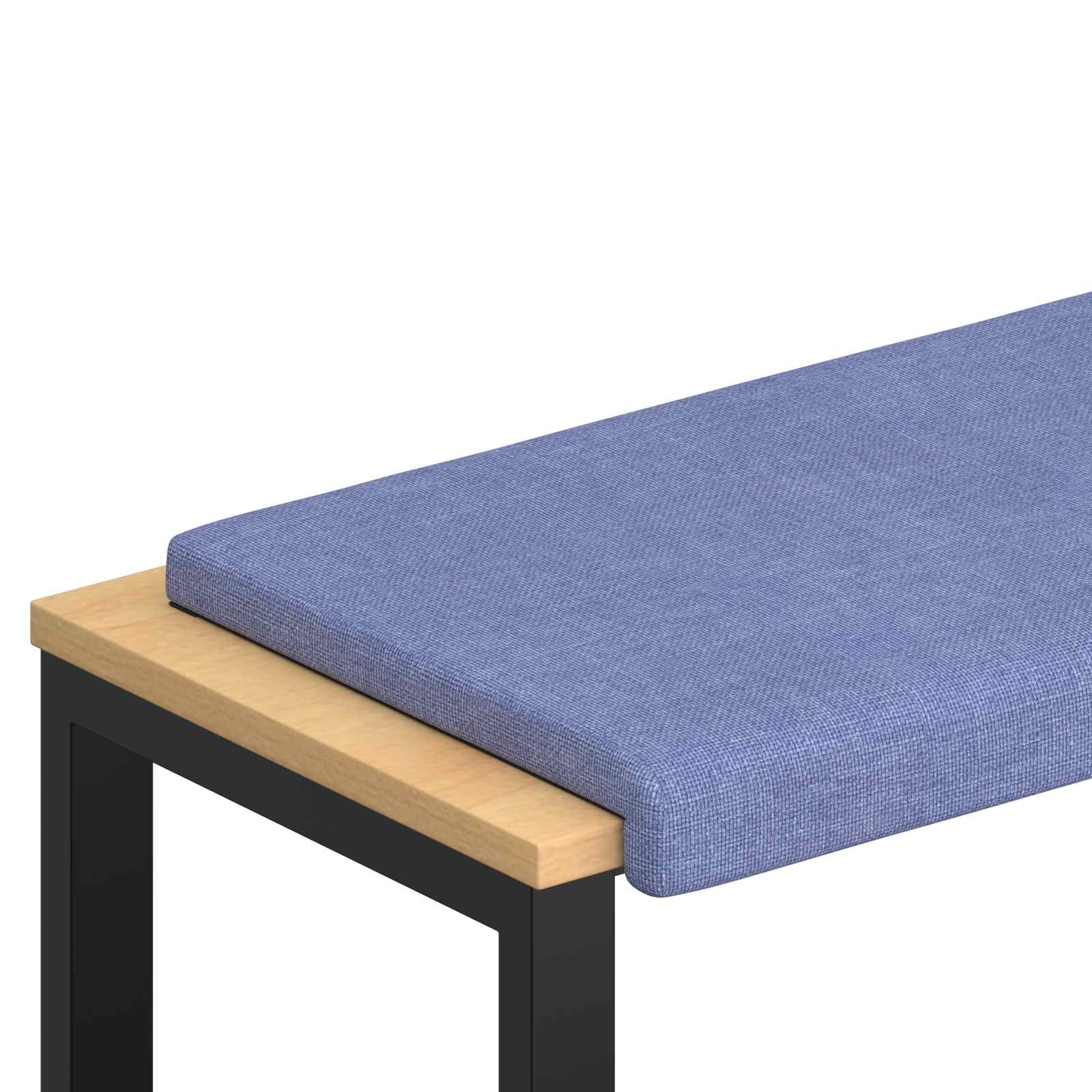 Cuscino per panchina Tessuto Blu jeans Profondità 35 cm