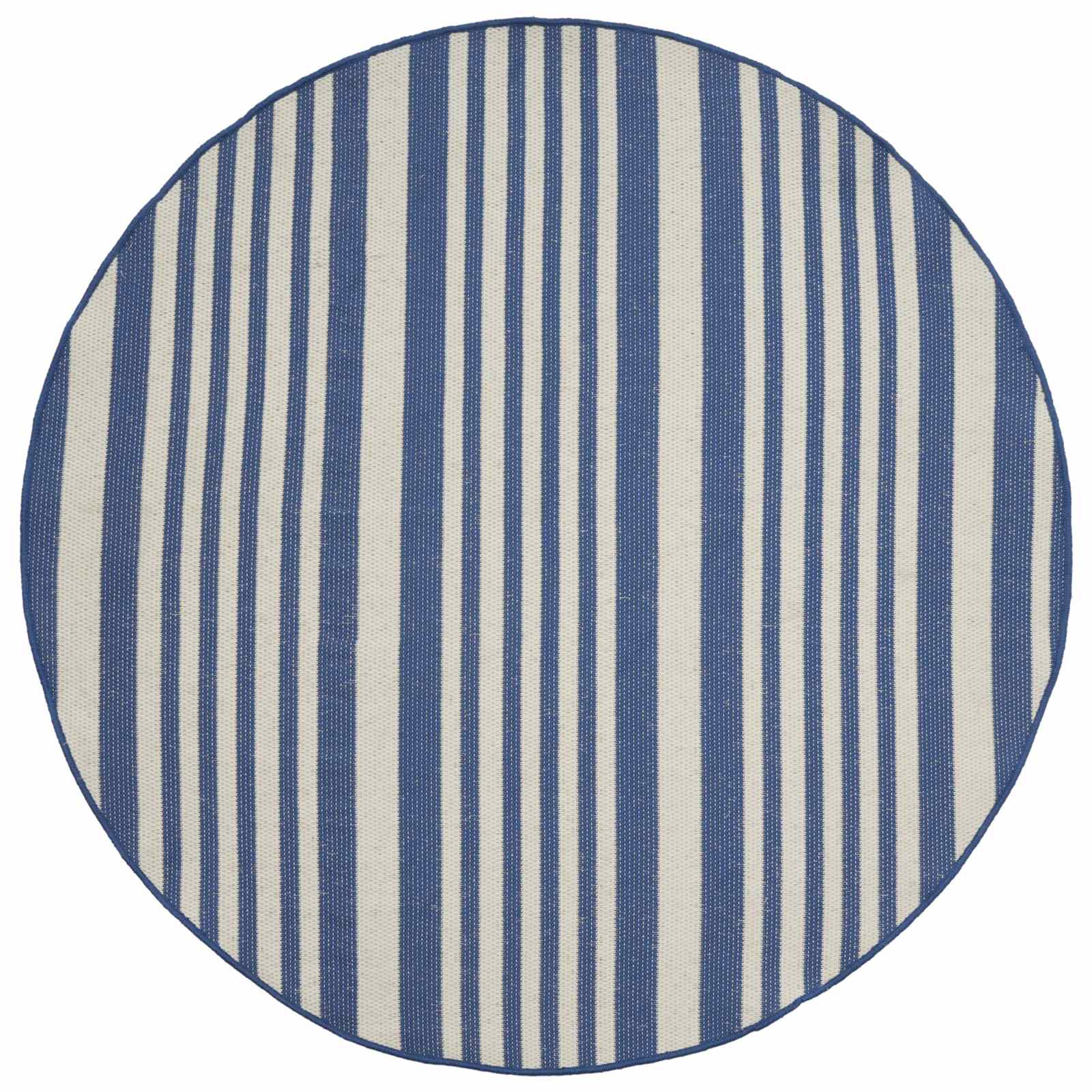 Tappeto per interni ed esterni OLITE Naturale e blu navy
