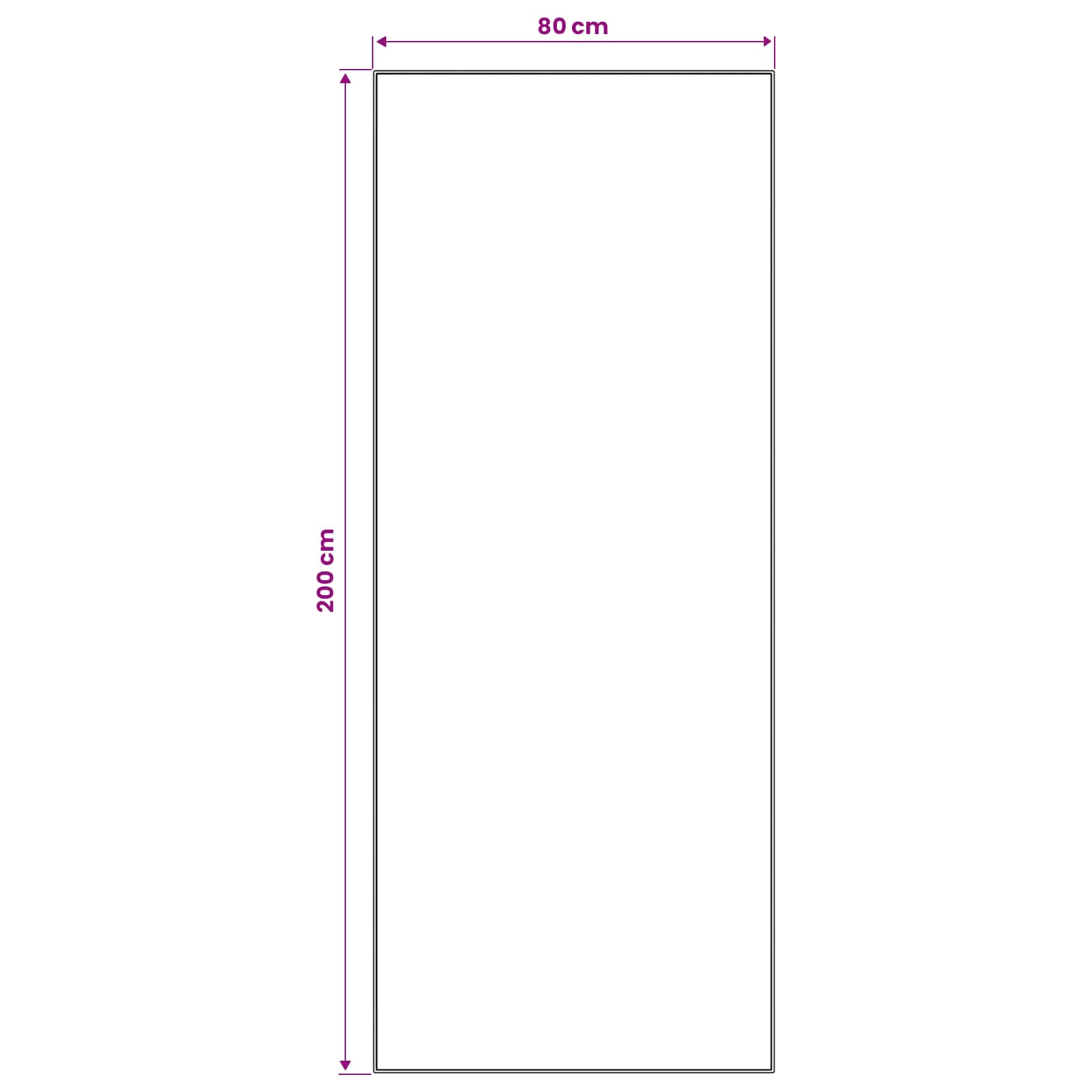 Tappeto Antiscivolo ORIZ 1150 gsm Grigio e Bianco