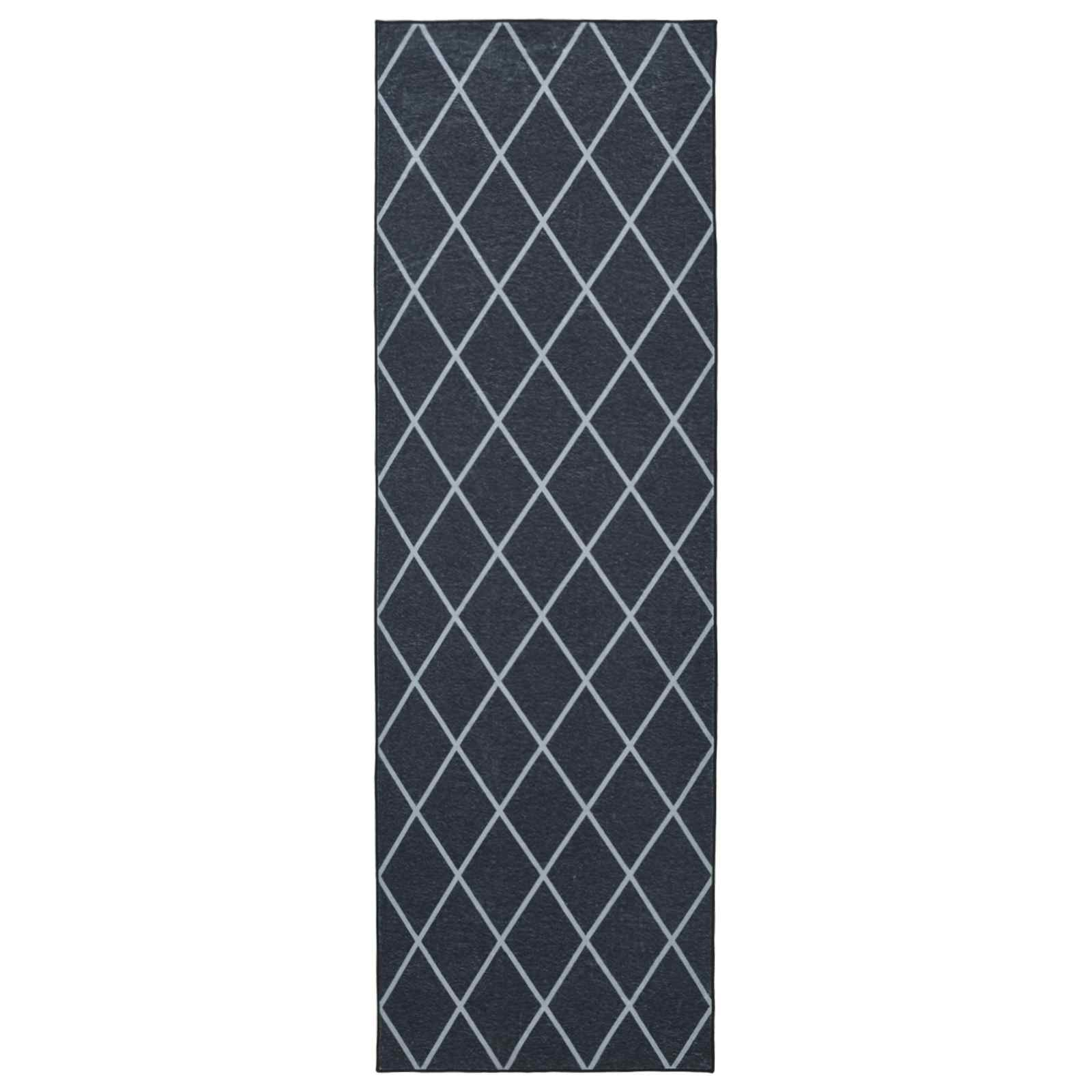 Tappeto Antiscivolo ORIZ 1150 gsm Motivo in rete nera