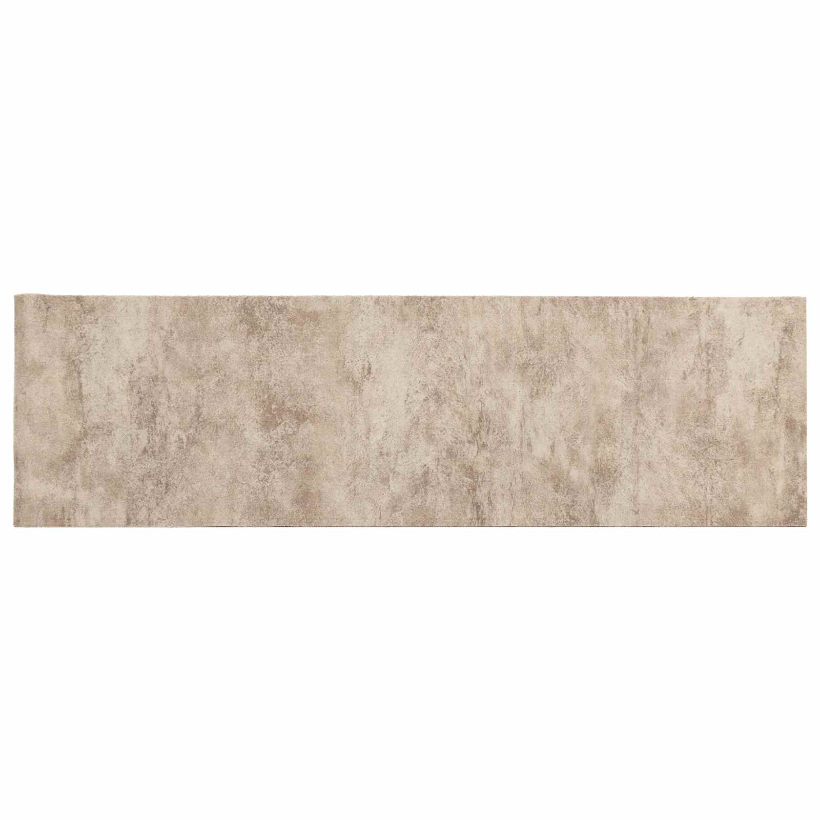 Tappeto da Cucina Cemento beige 150 x 45 cm 100% Poliammide