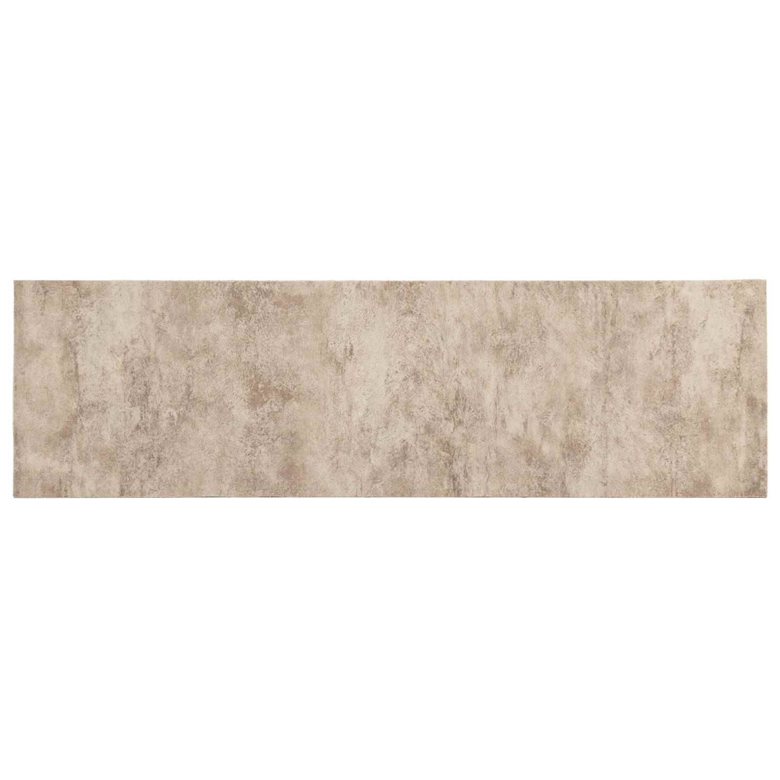 Tappeto da Cucina Cemento beige 180 x 60 cm 100% Poliammide