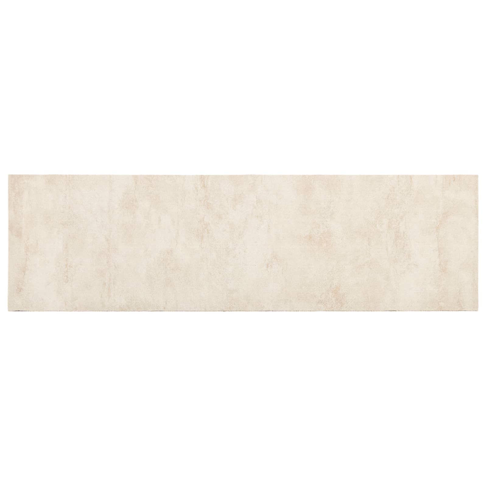 Tappeto da Cucina cemento crema 180 x 60 cm 100% Poliammide