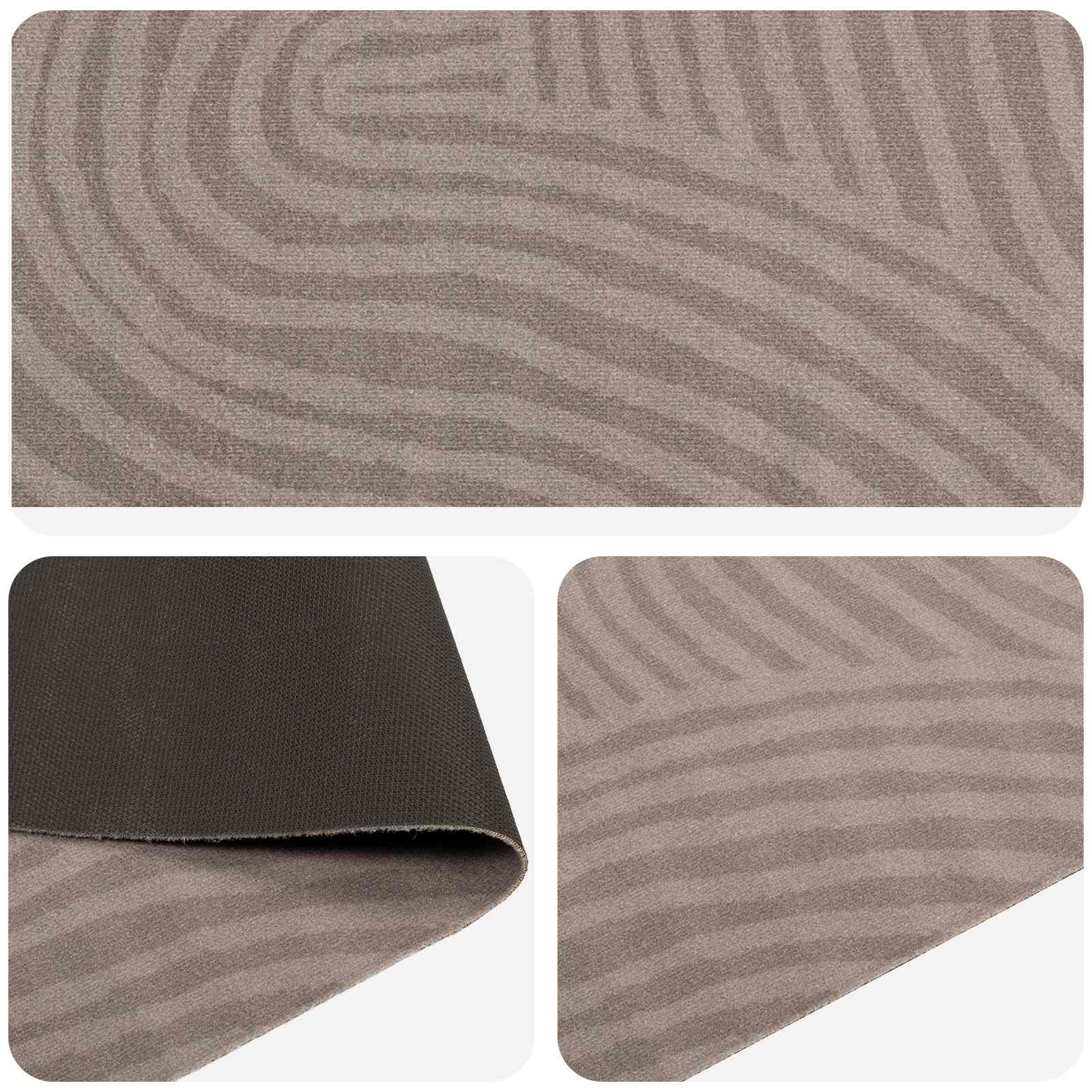 Tappeto da Cucina Scandinavo marrone 150 x 45 cm