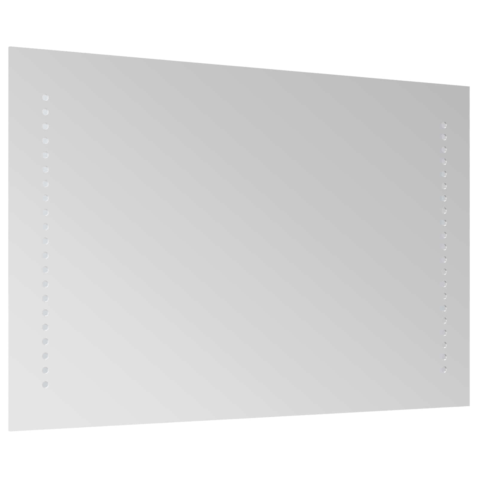 Specchio da bagno LED Trasparente 70 x 40 cm vetro temperato