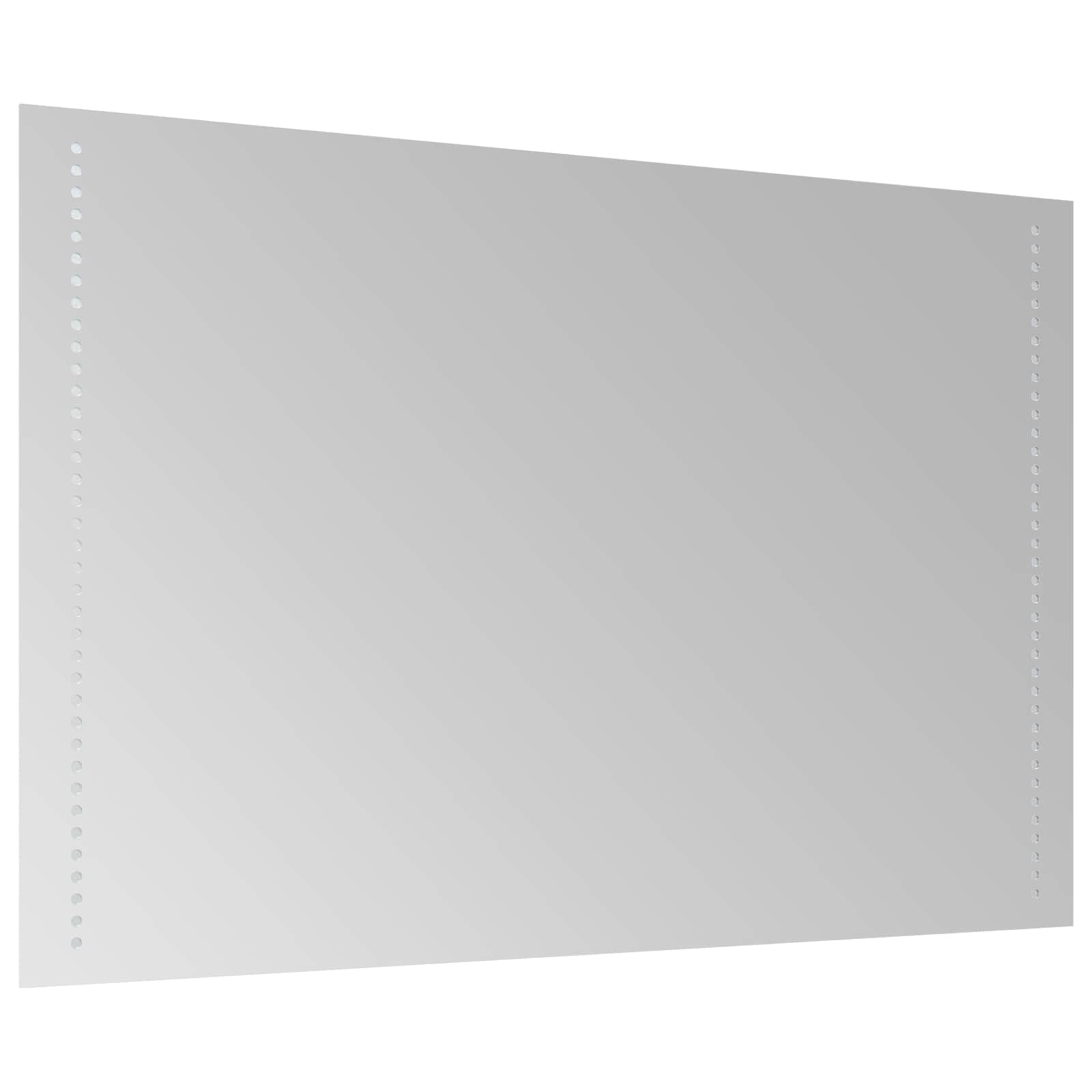 Specchio da bagno LED Trasparente 90 x 60 cm vetro temperato