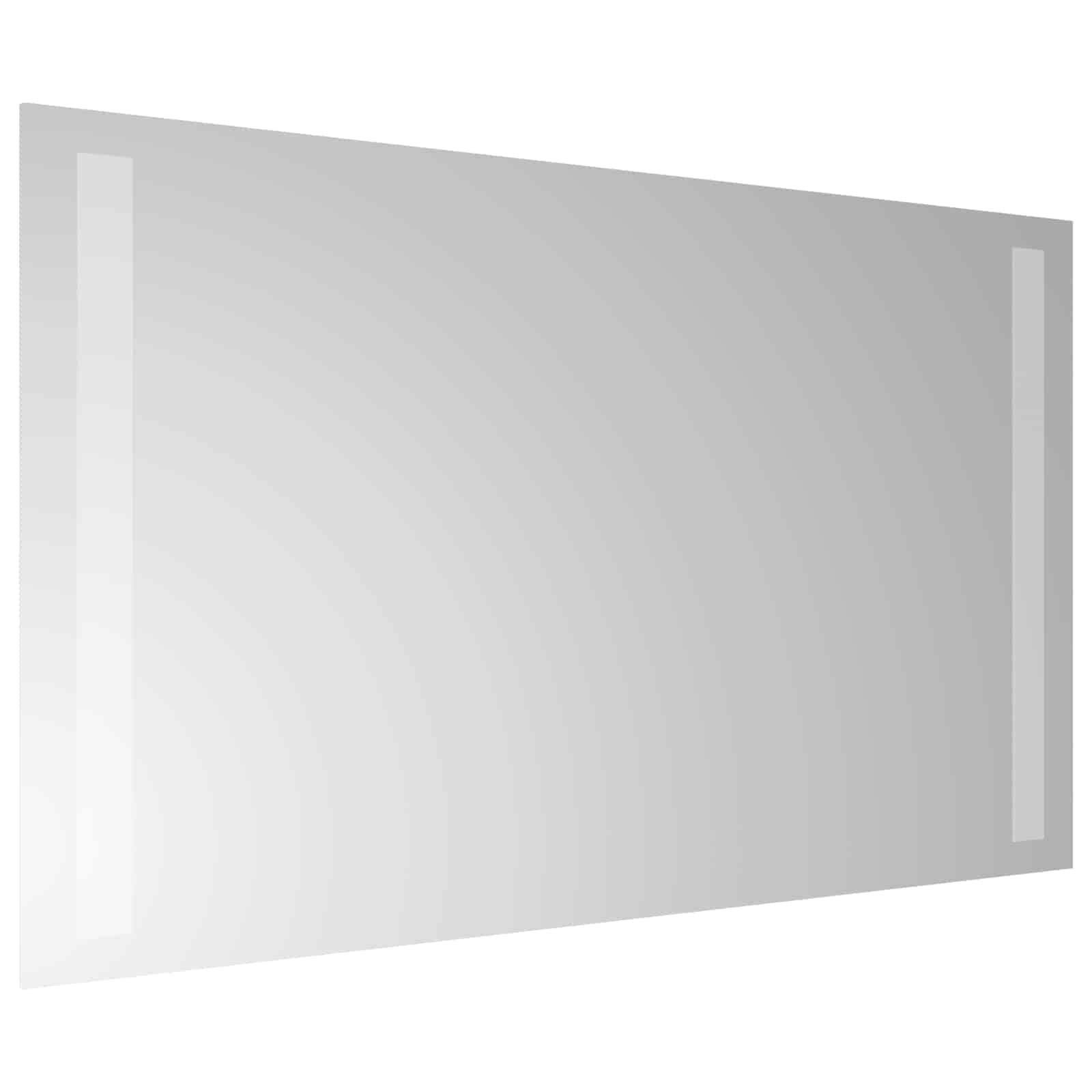 Specchio da bagno LED Trasparente 60 x 30 cm vetro temperato