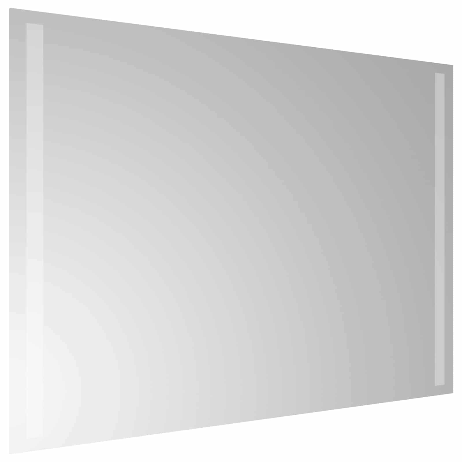 Specchio da bagno LED Trasparente 70 x 50 cm vetro temperato