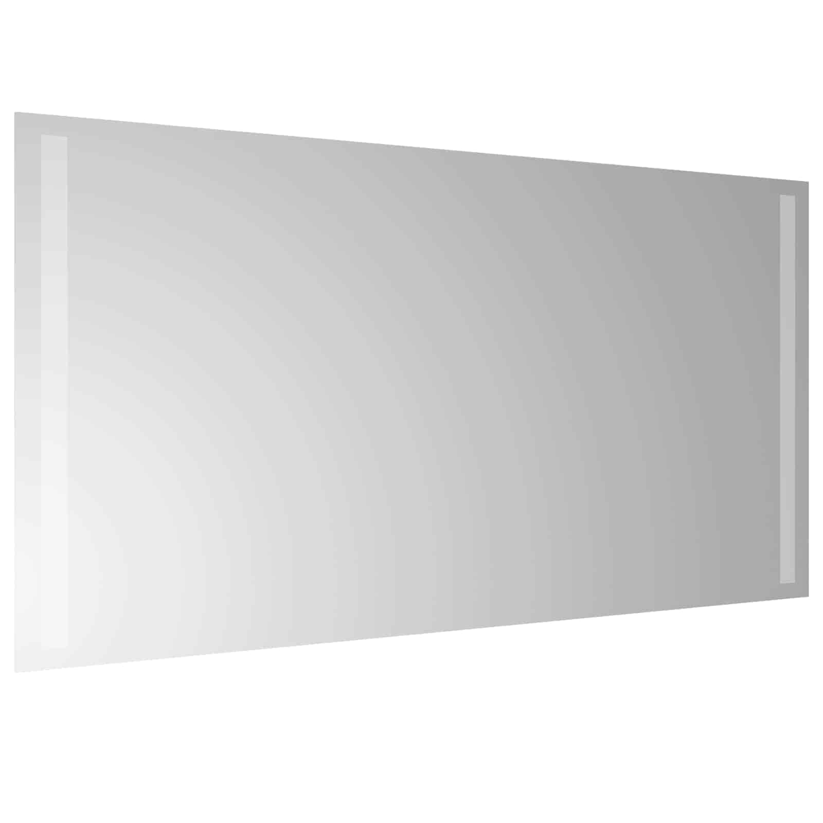 Specchio da bagno LED Trasparente 80 x 40 cm vetro temperato