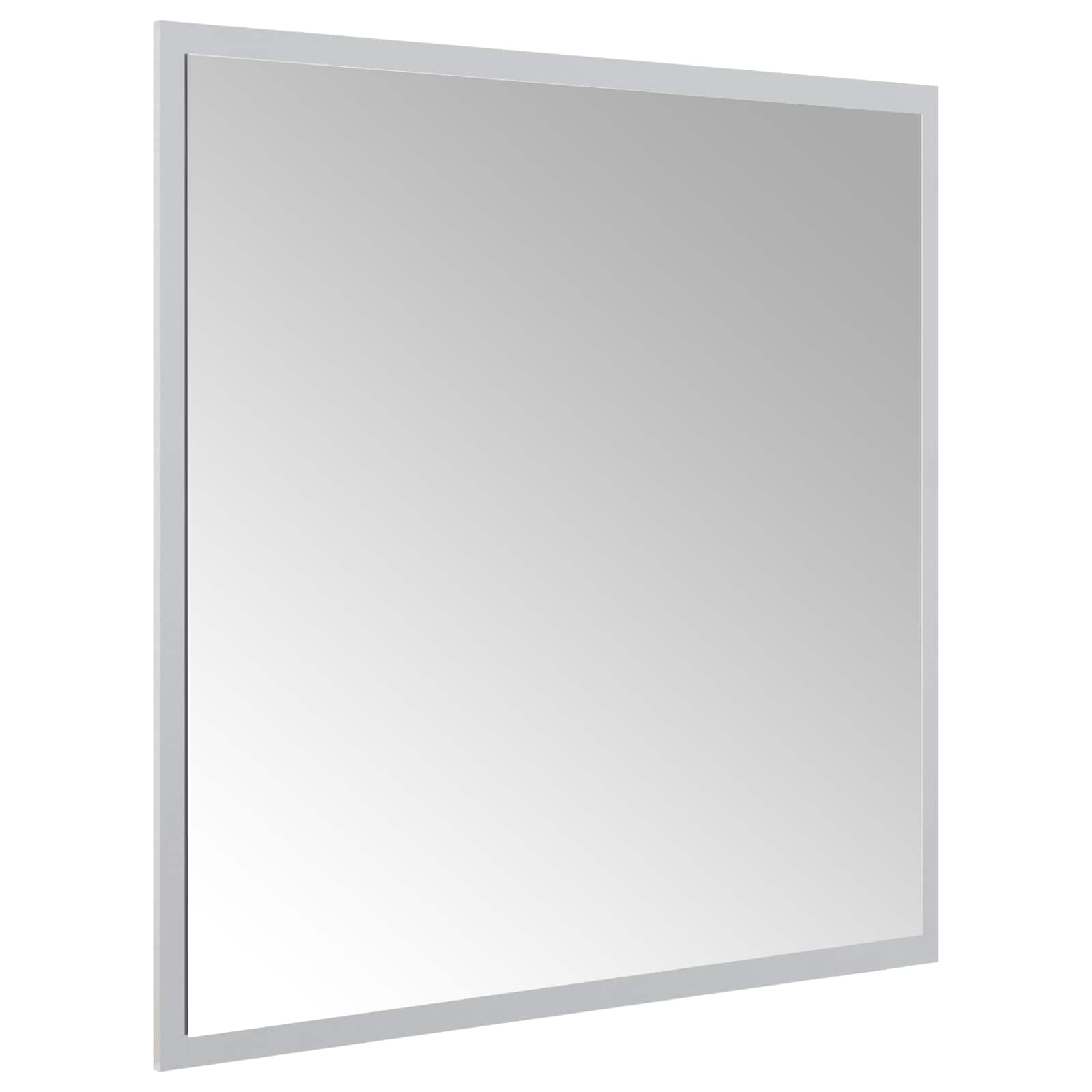 Specchio da bagno LED Trasparente 60 x 60 cm vetro temperato