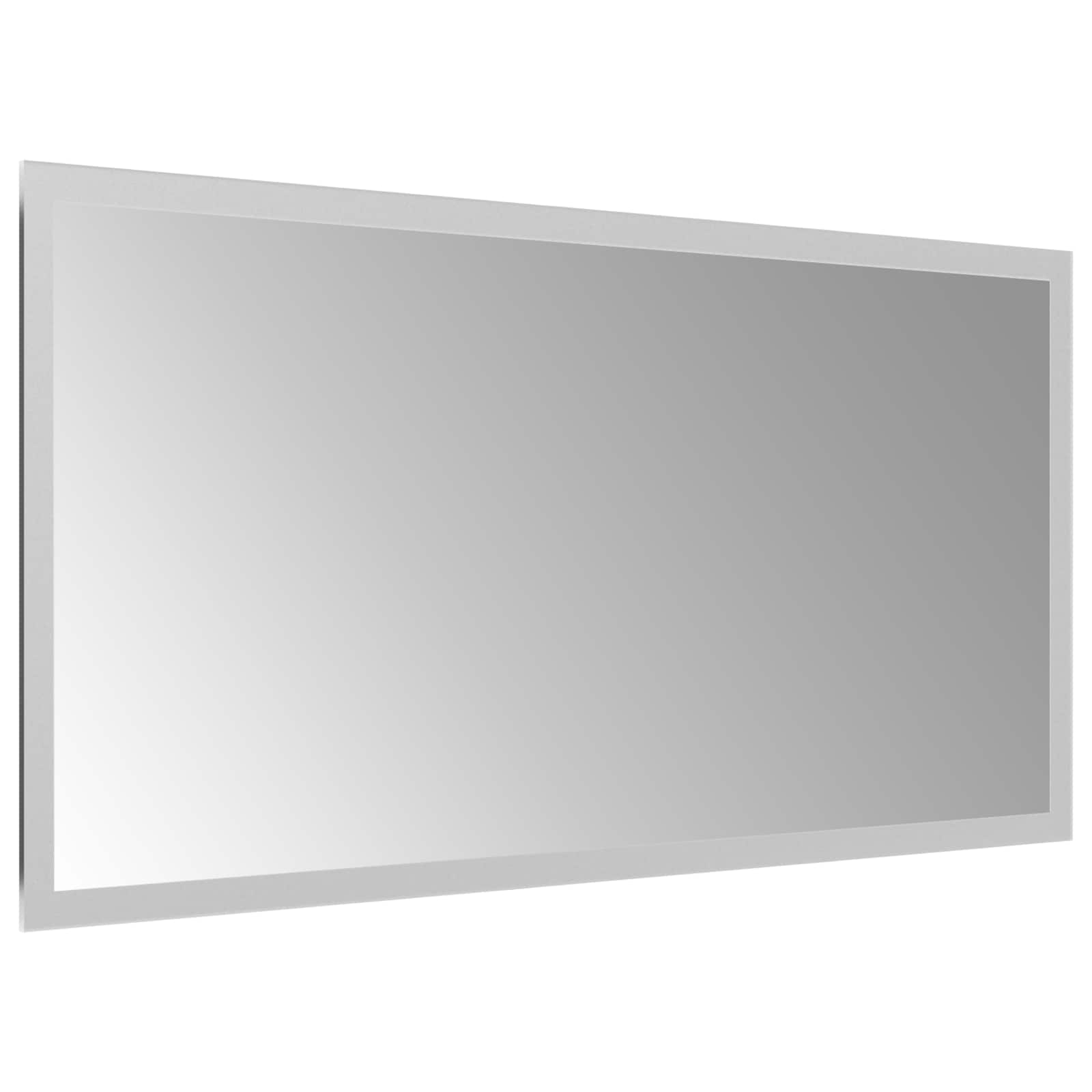 Specchio da bagno LED Trasparente 60 x 30 cm vetro temperato