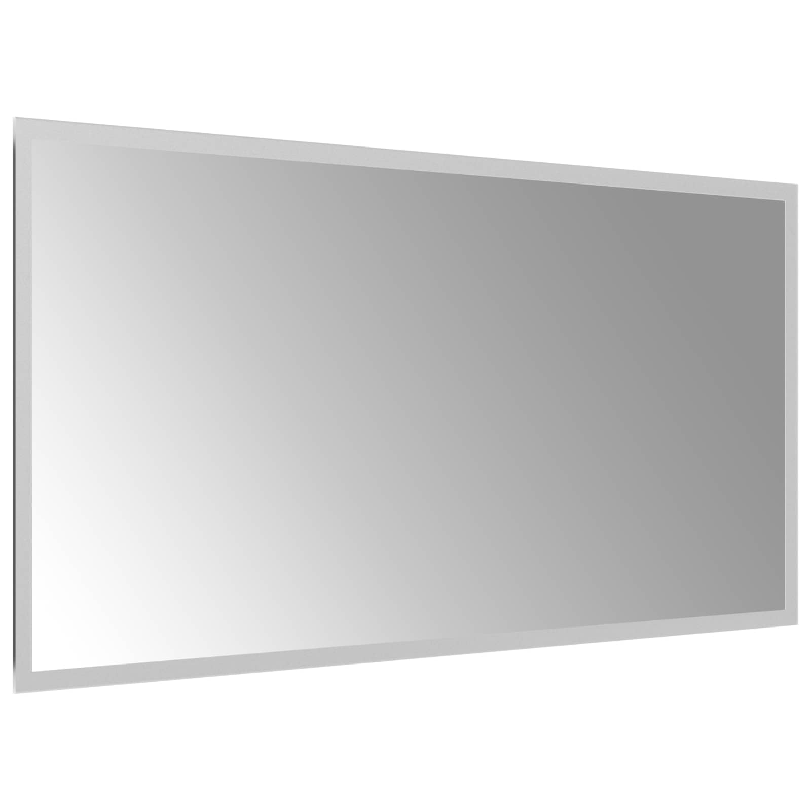 Specchio da bagno LED Trasparente 80 x 40 cm vetro temperato