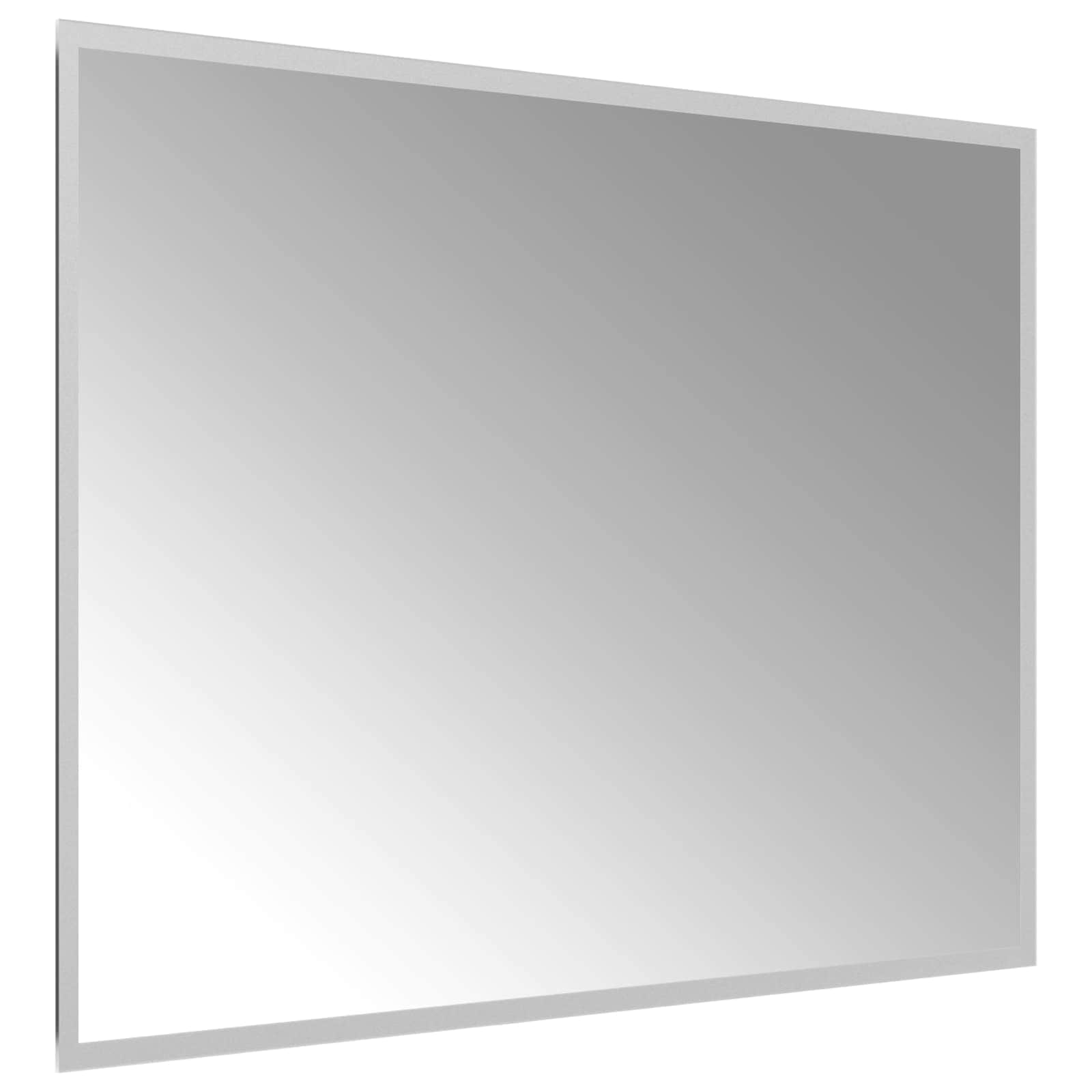 Specchio da bagno LED Trasparente 80 x 60 cm vetro temperato