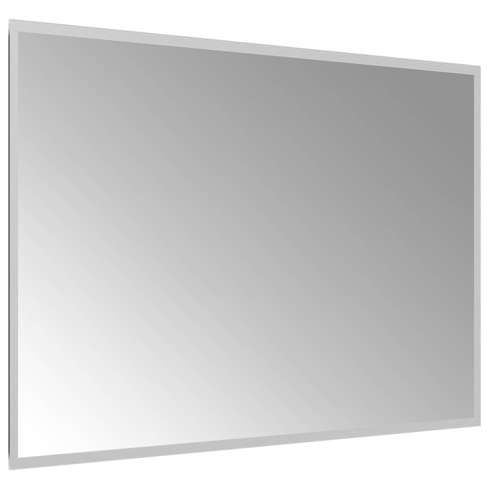 Specchio da bagno LED Trasparente 90 x 60 cm vetro temperato