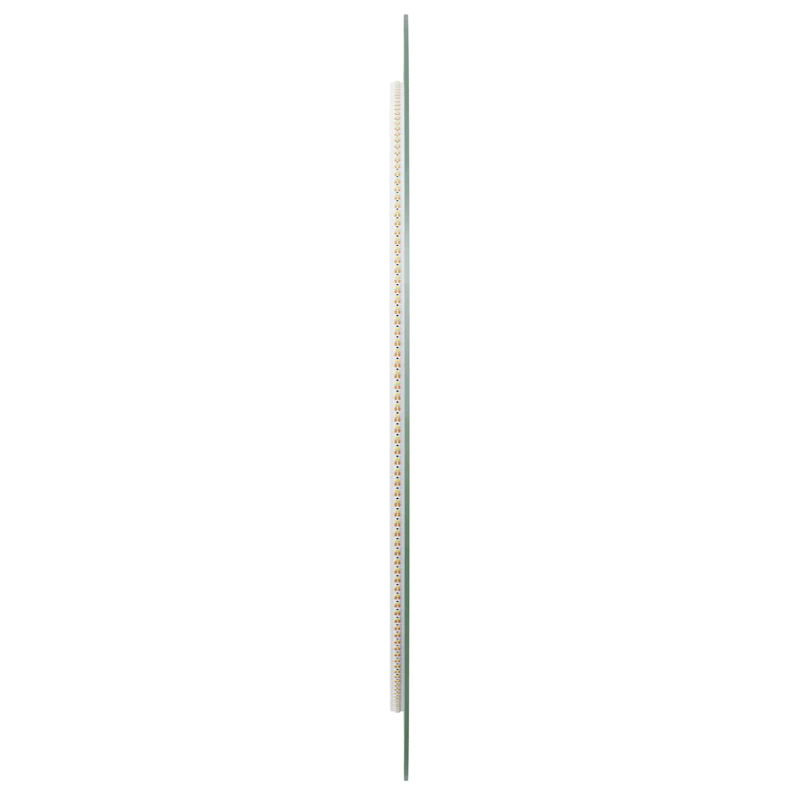 Specchio da bagno LED Trasparente Ø 70 cm vetro temperato