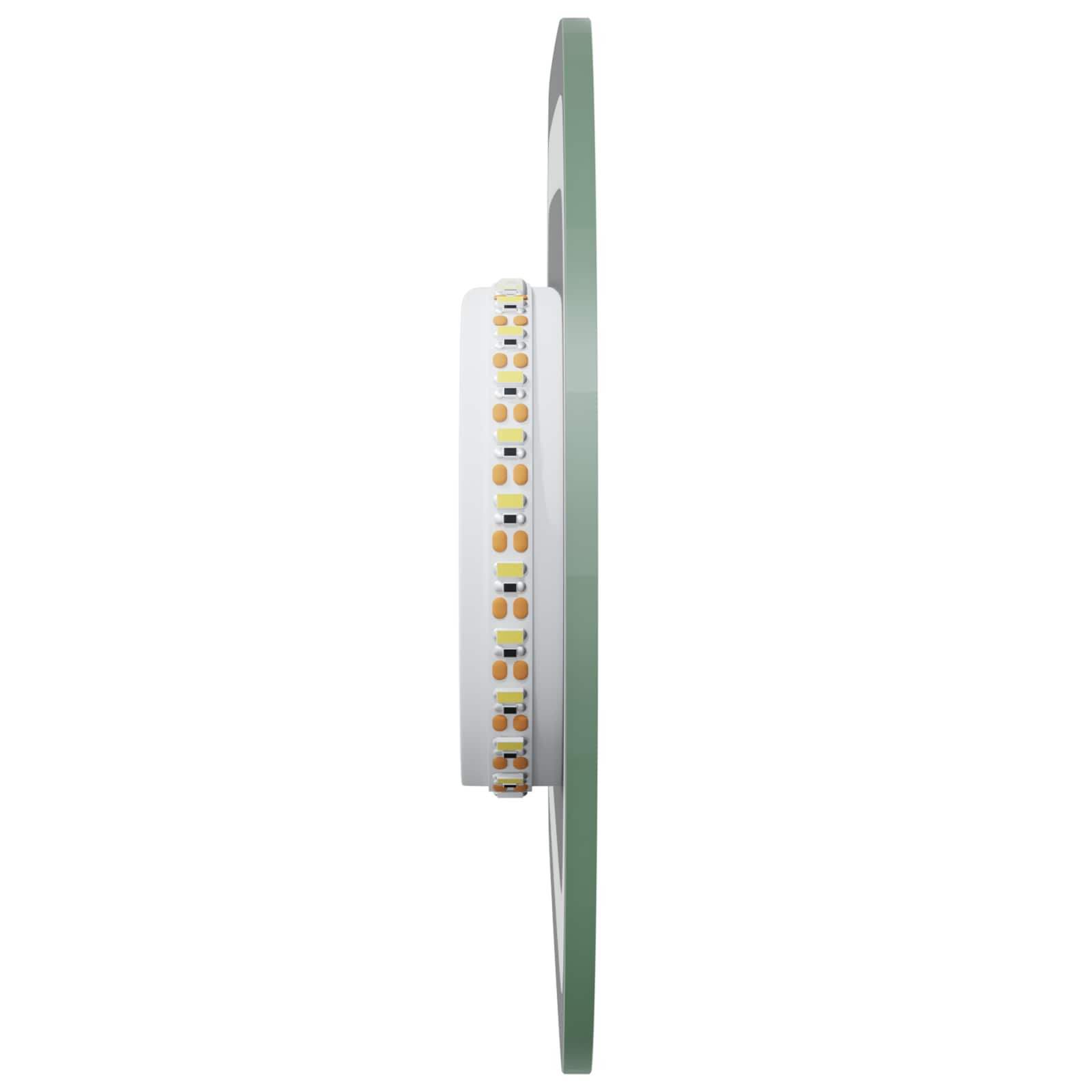 Specchio da bagno LED Trasparente 40 x 15 cm vetro temperato