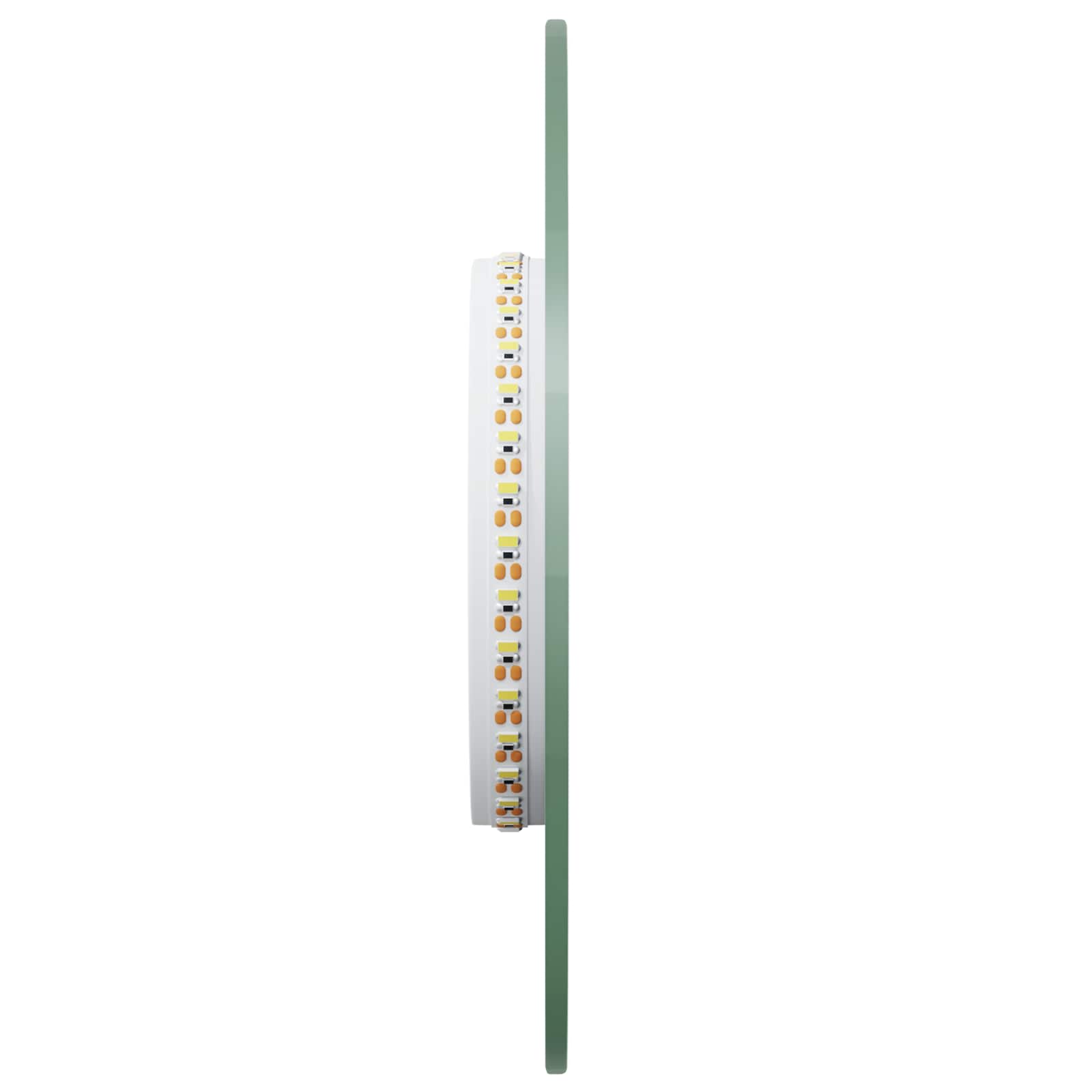 Specchio da bagno LED Trasparente 50 x 20 cm vetro temperato