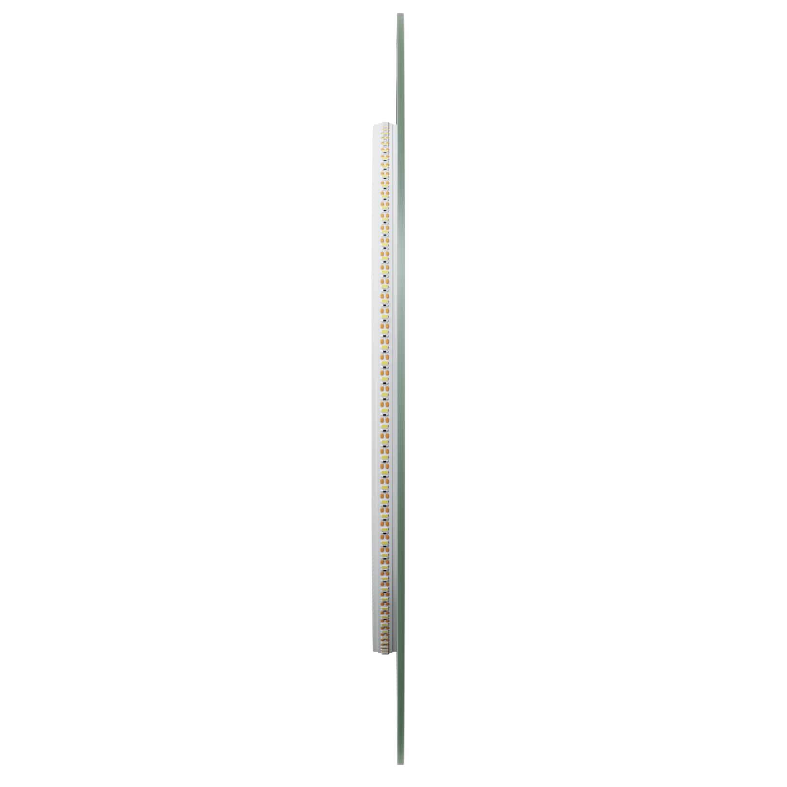 Specchio da bagno LED Trasparente 100 x 45 cm vetro temperato