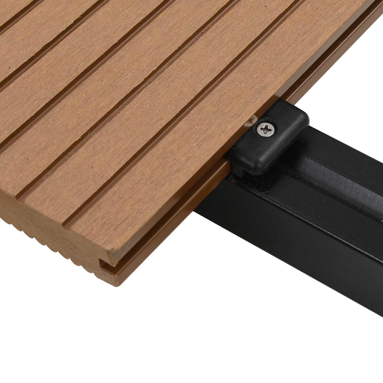 Pavimento da Deck 6 pz Teak riciclato WPC