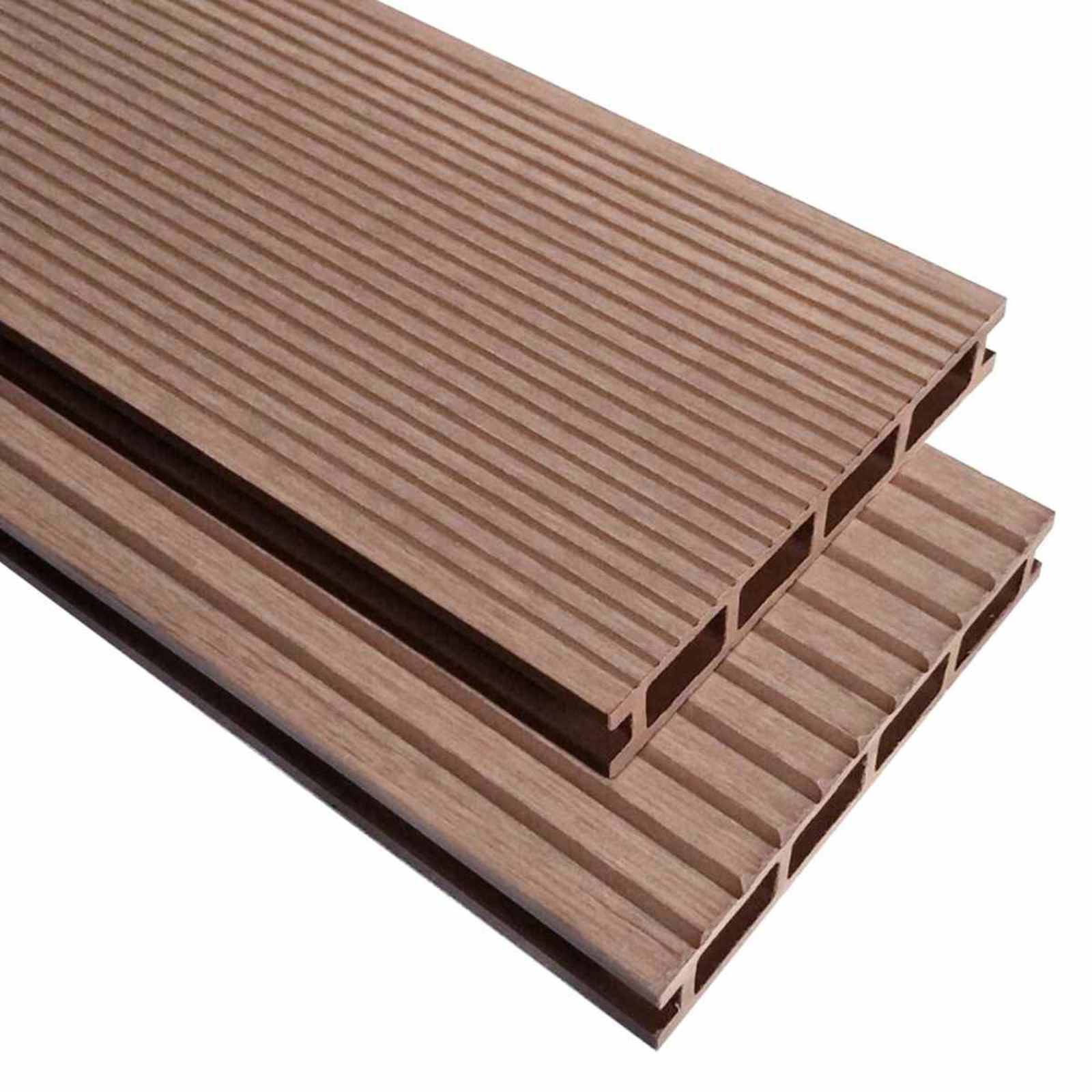 Pavimento da Deck 6 pz Marrone WPC