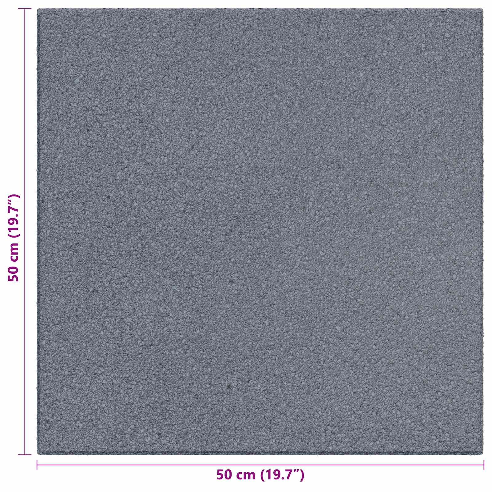 Piastrelle per Protezione dalle Cadute 6 pz Grigio 50 x 50 cm
