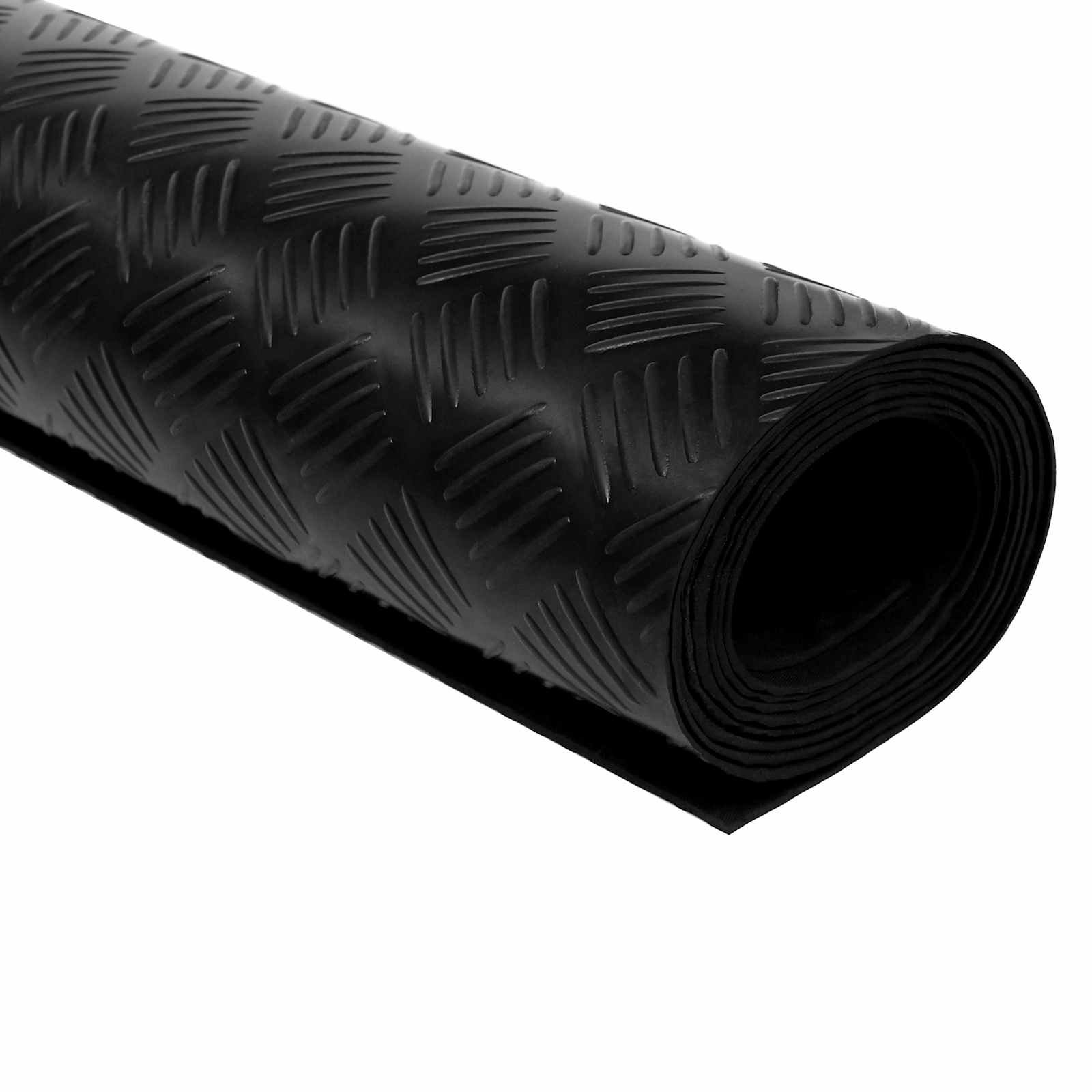 Tappeto per pavimento Nero 1,5 x 2 m Gomma