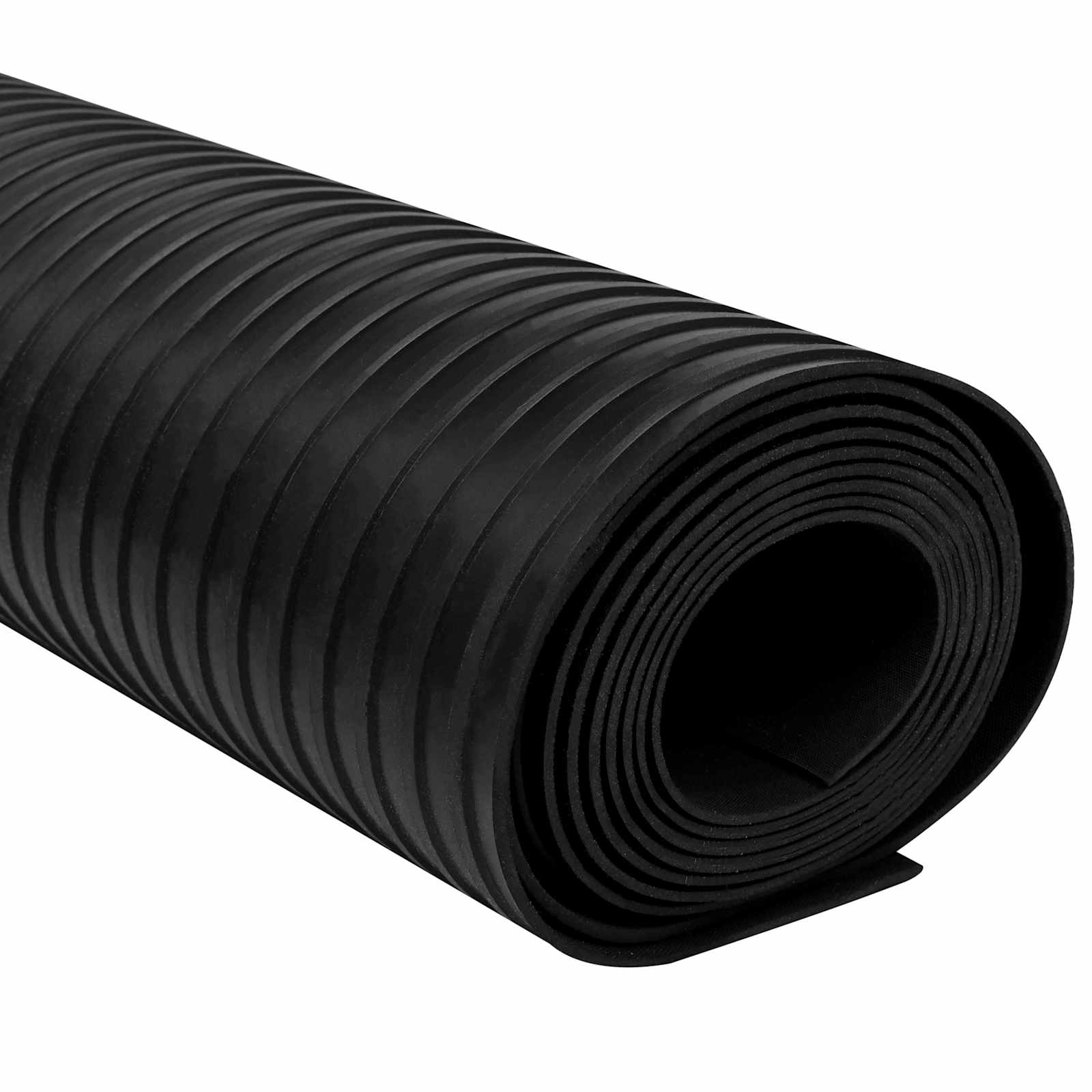 Tappeto per pavimento Nero 1,5 x 2 m Gomma