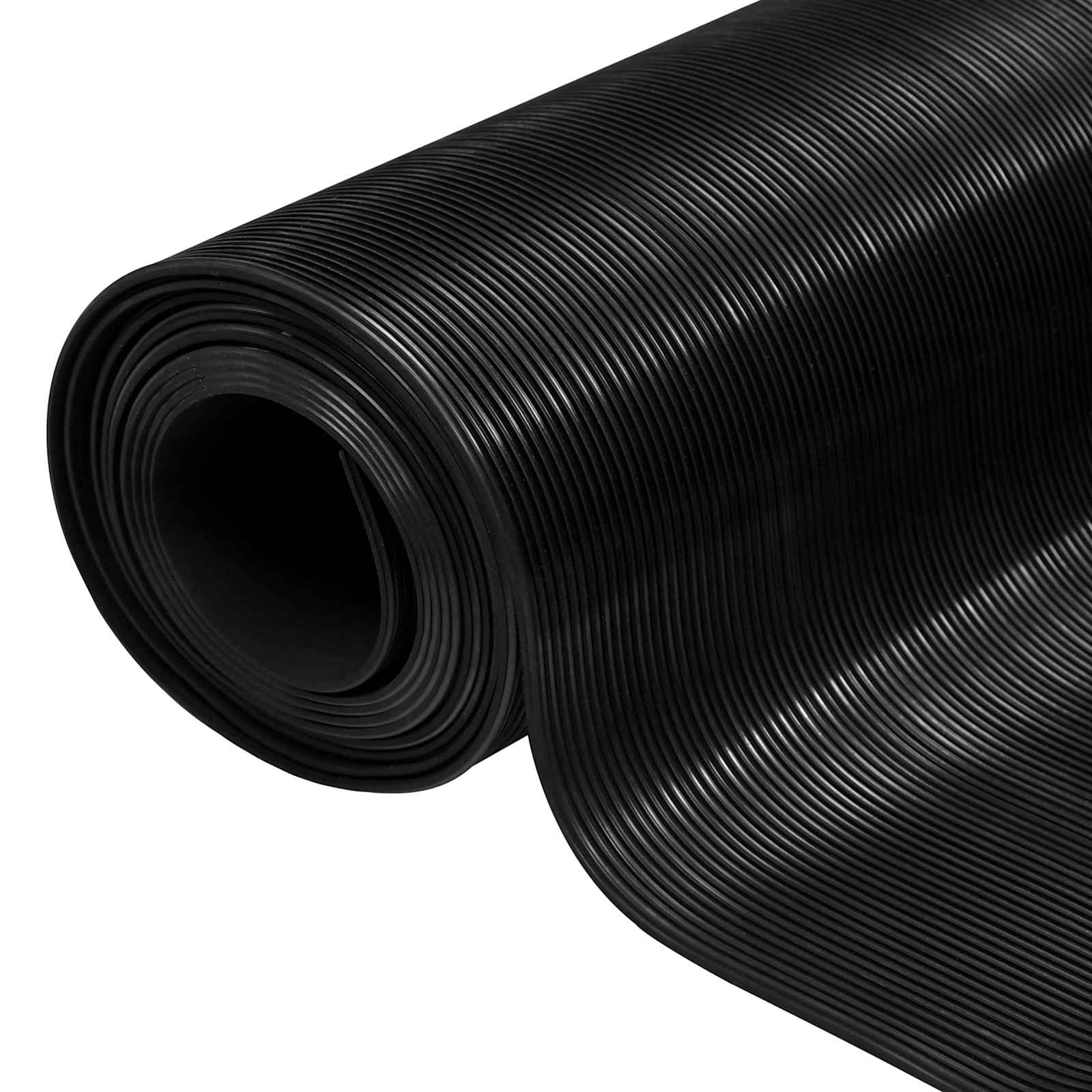 Tappeto per pavimento Nero 1,5 x 4 m Gomma
