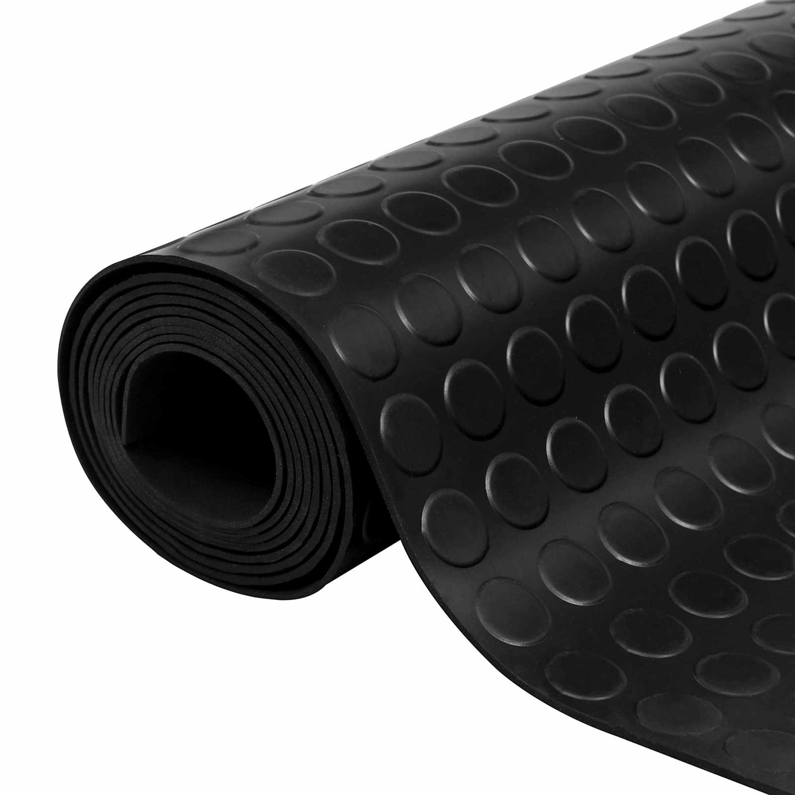 Tappeto per pavimento Nero 1,5 x 2 m Gomma