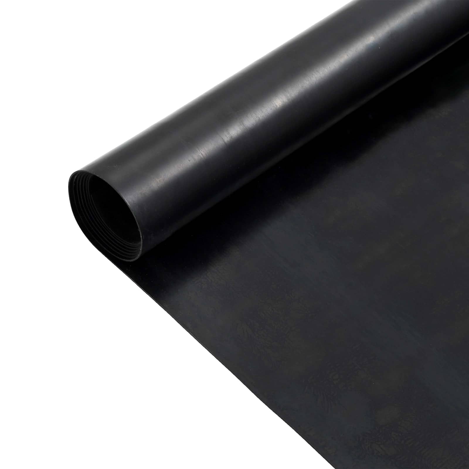 Tappeto per pavimento Nero 1,2 x 5 m Gomma