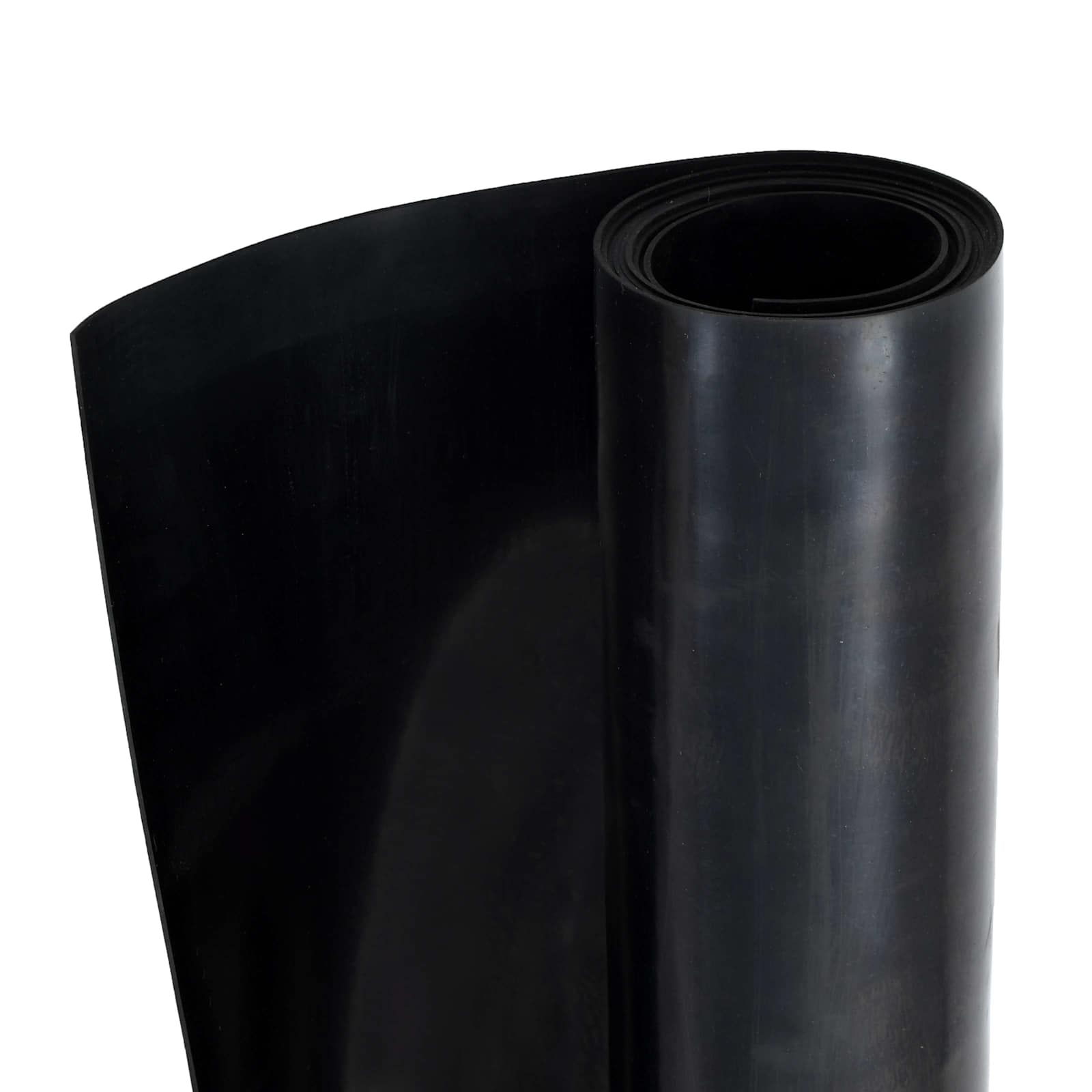 Tappeto per pavimento Nero 1,2 x 5 m Gomma